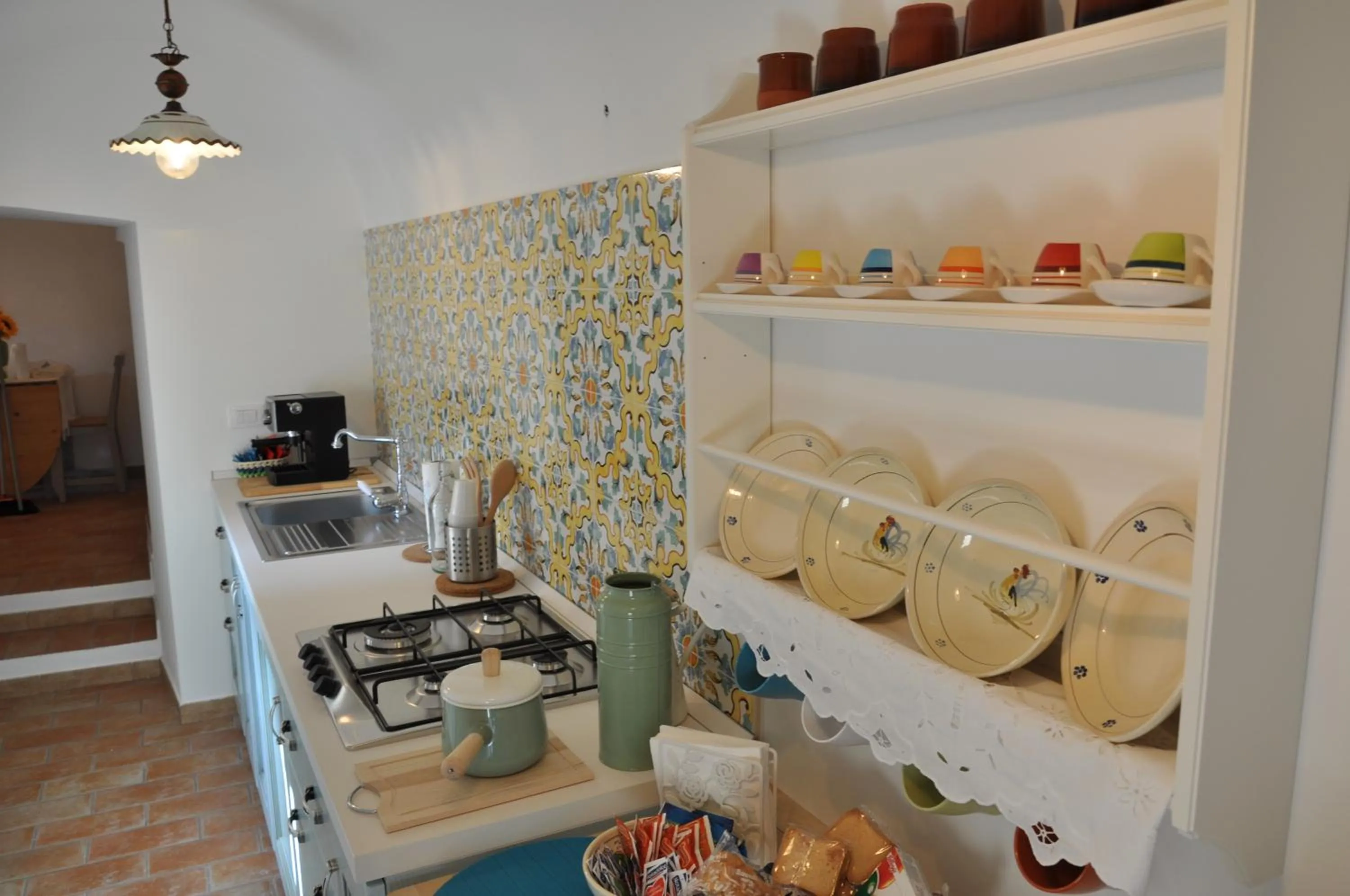 Coffee/tea facilities in Roseus La Casa Vacanze nei Sassi