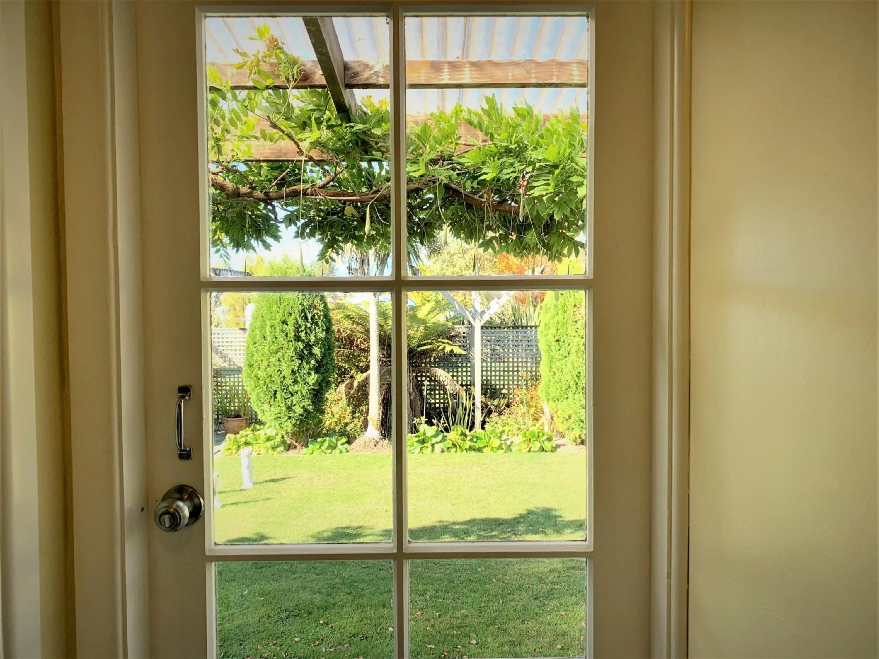 Garden in Tongariro Crossing Lodge