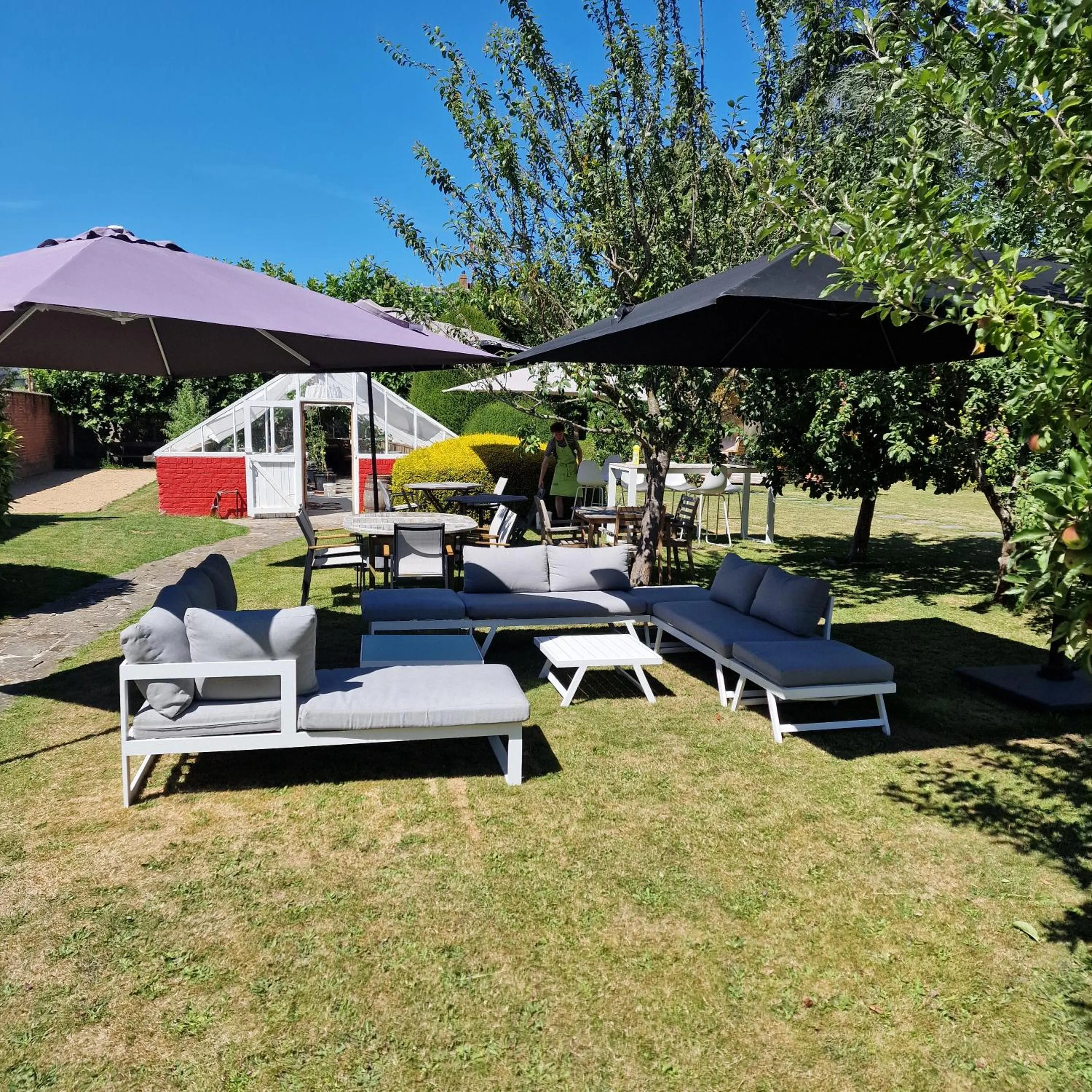 Garden in B&B Fine Fleur