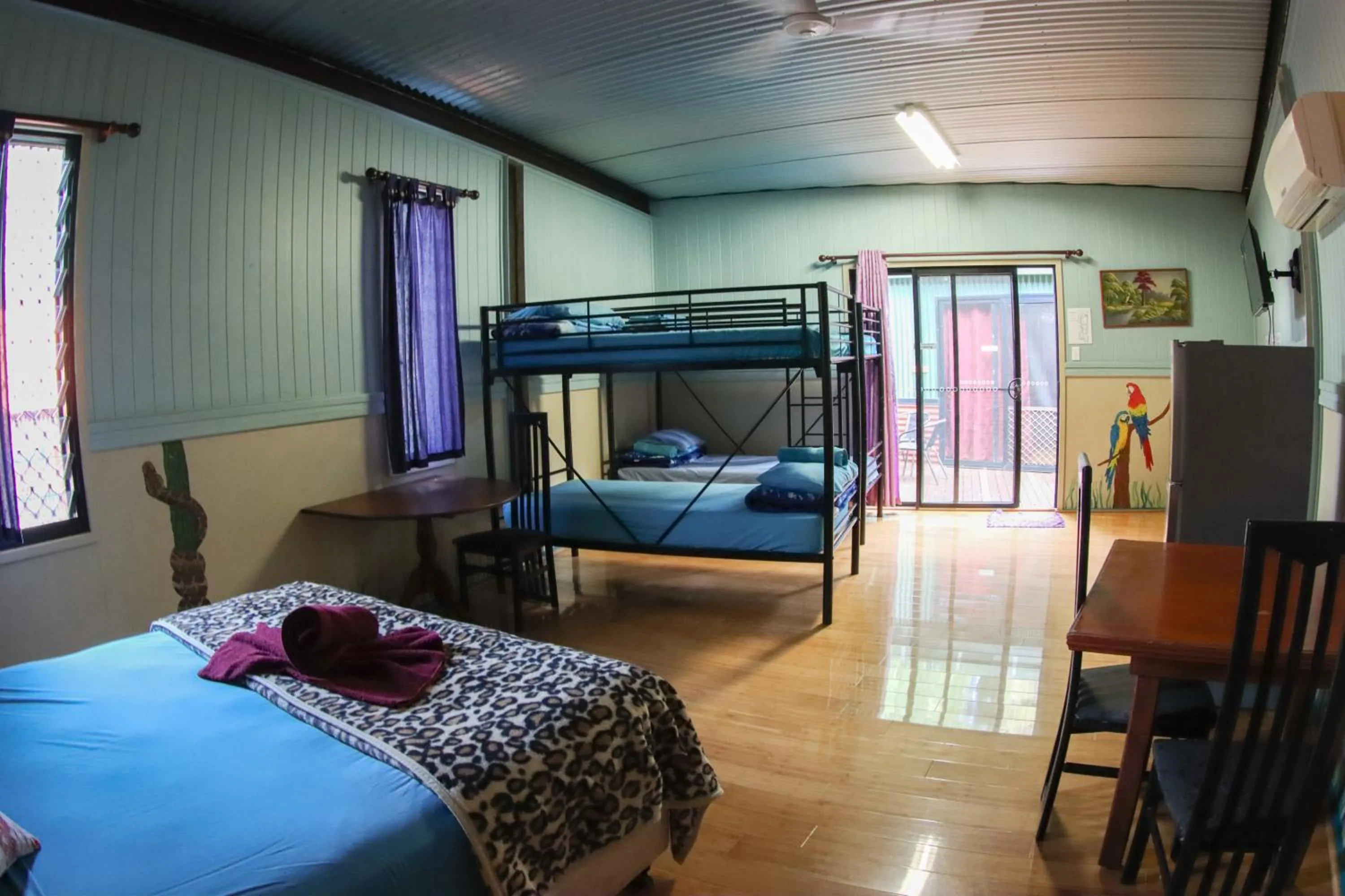 bunk bed, Bed in Batchelor Butterfly Farm
