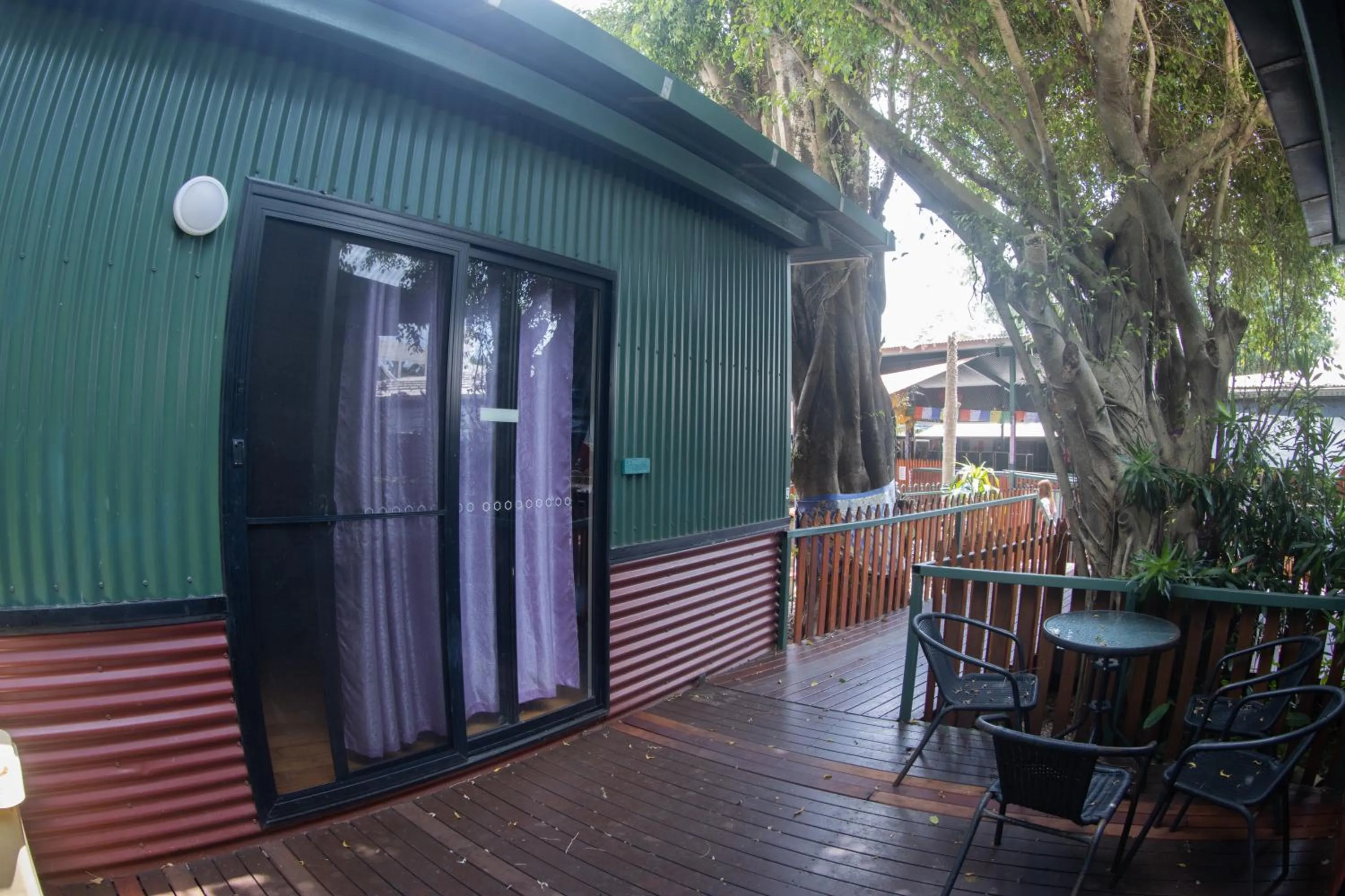 Patio in Batchelor Butterfly Farm