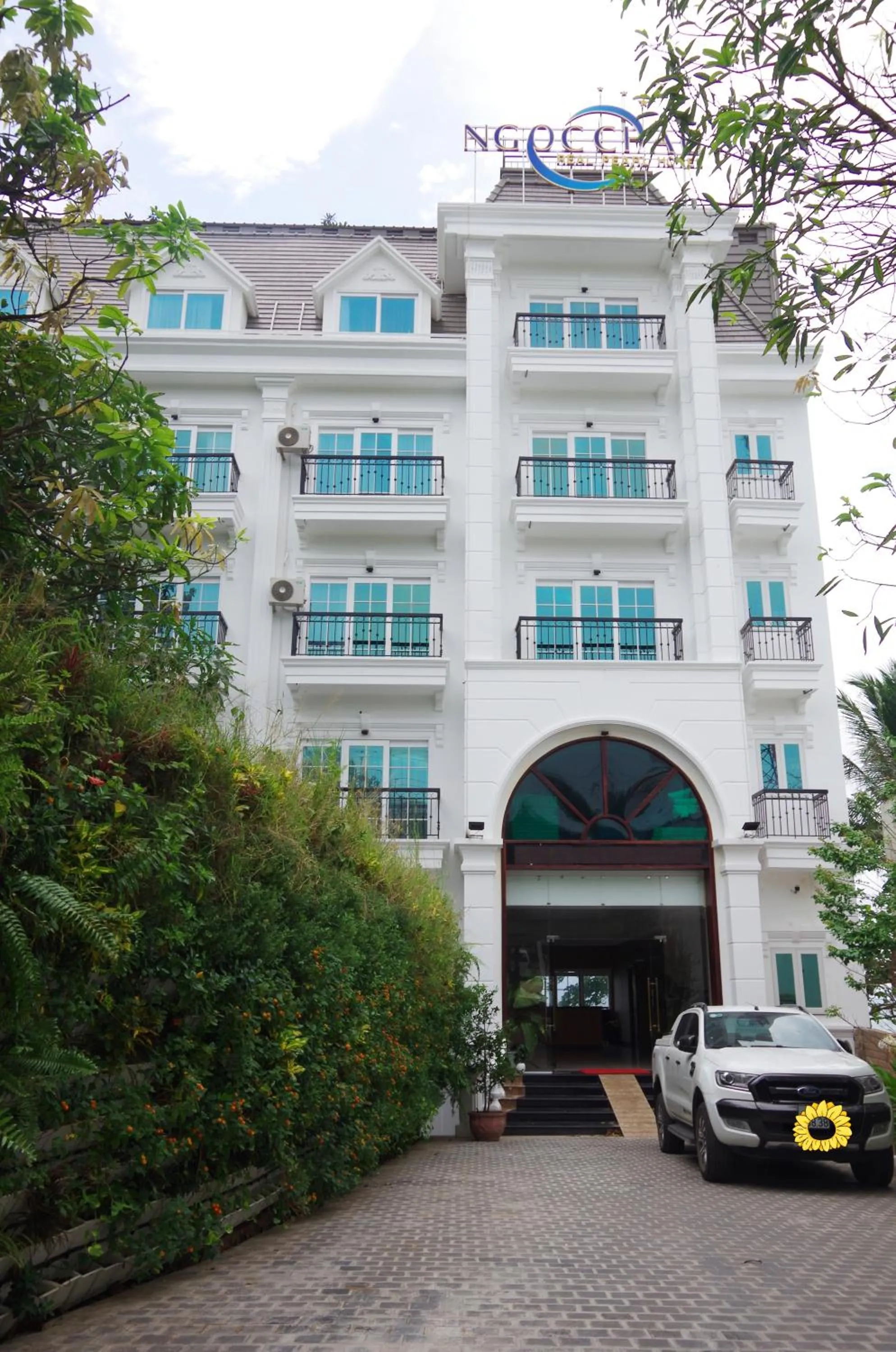 Facade/entrance in Ngoc Chau Phu Quoc Hotel