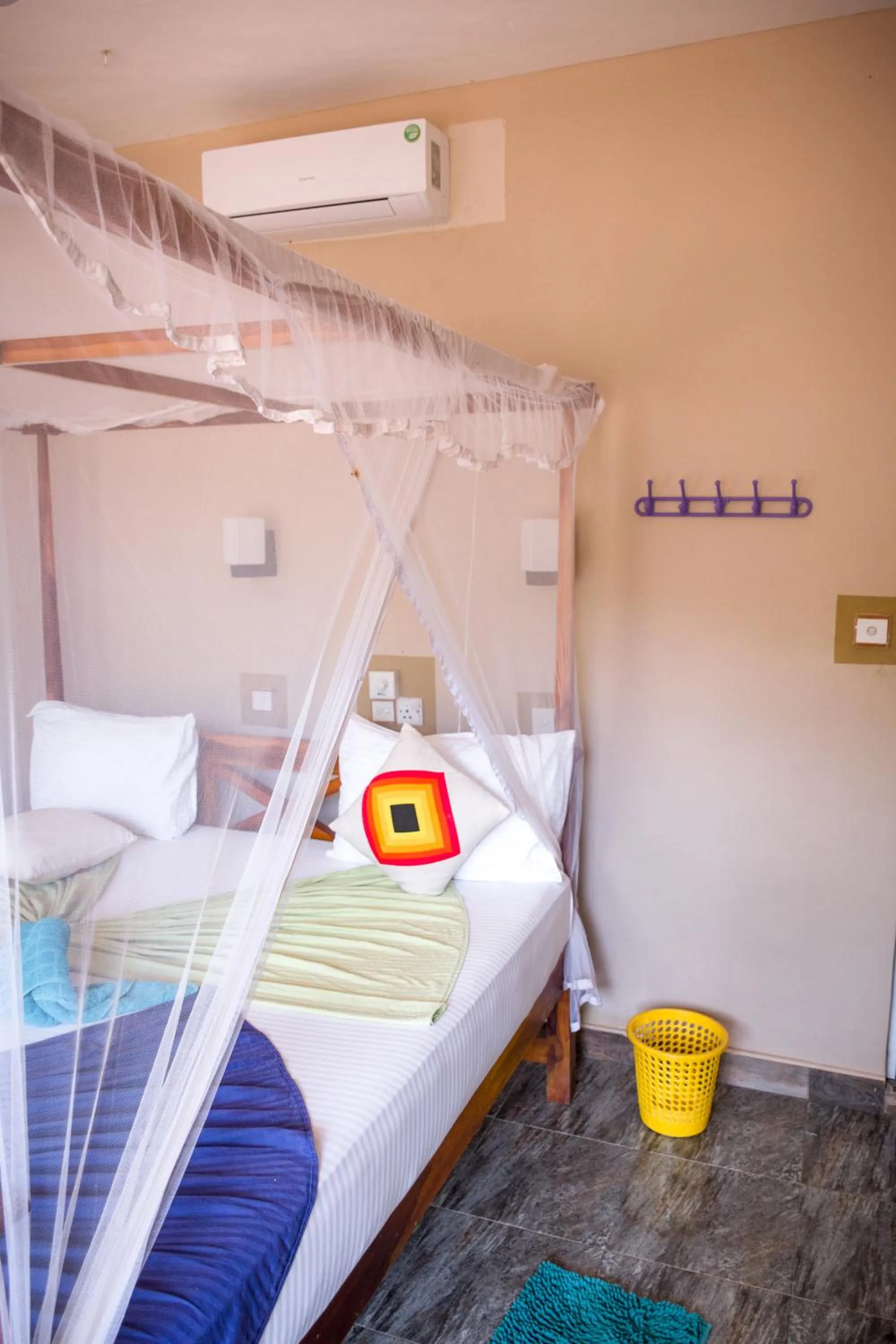 Bed in Mama's place Mirissa