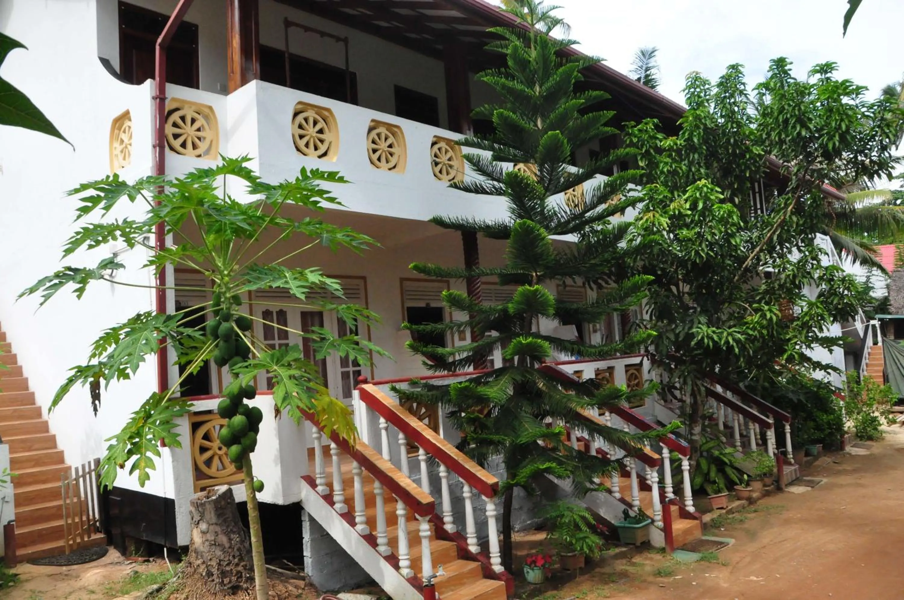 Facade/entrance in Mama's place Mirissa