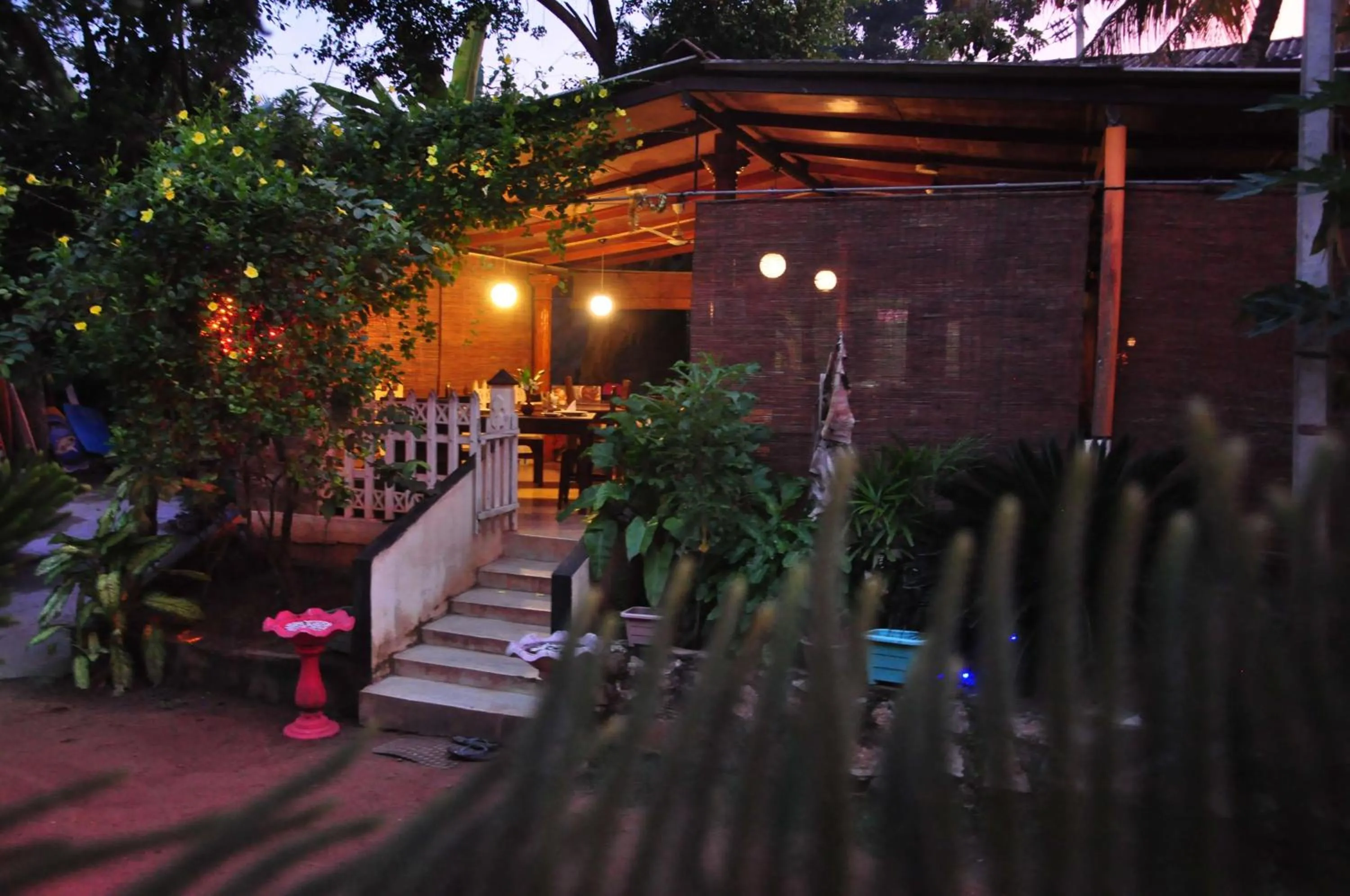 On site in Mama's place Mirissa