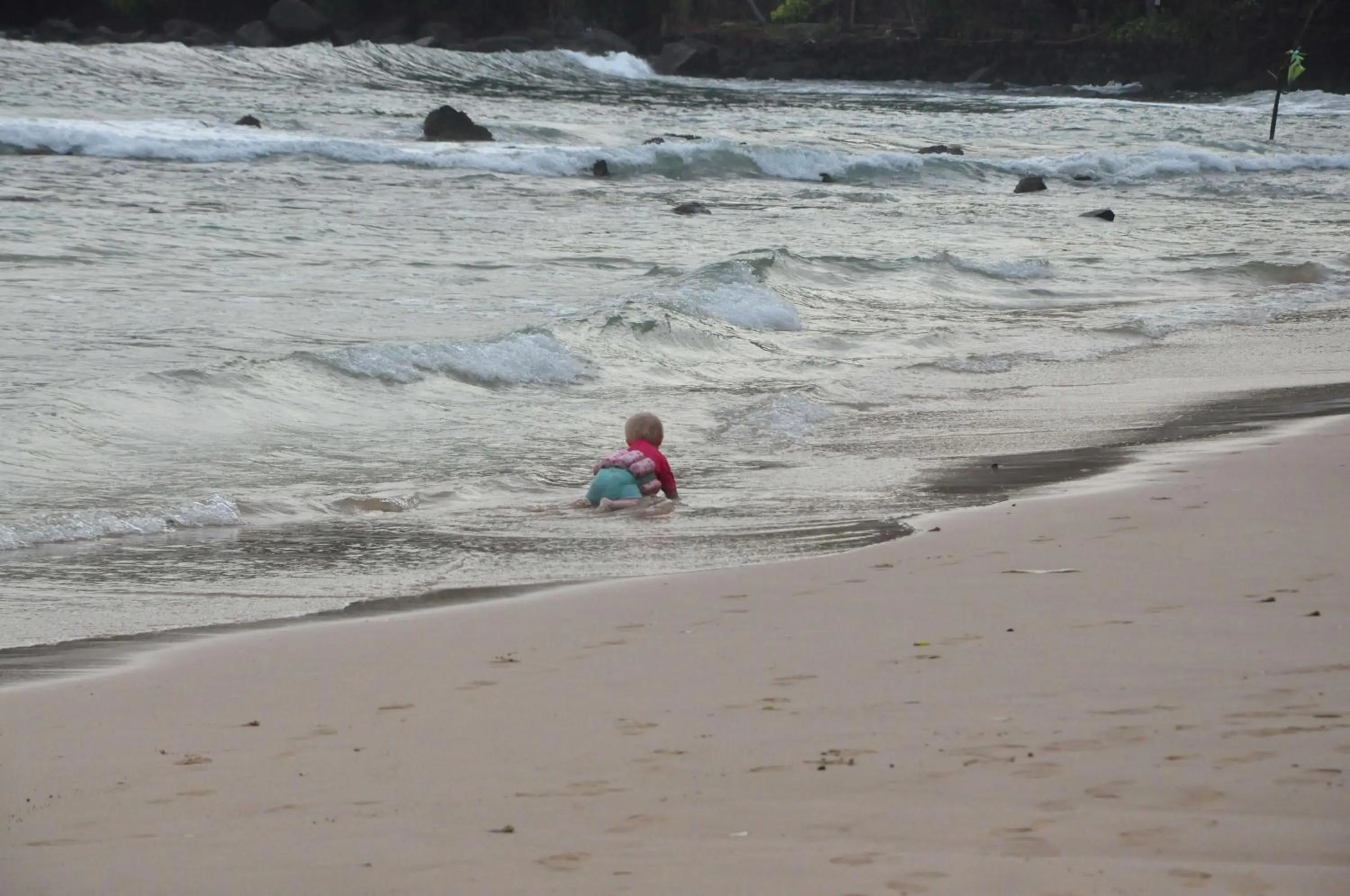 Beach in Mama's place Mirissa