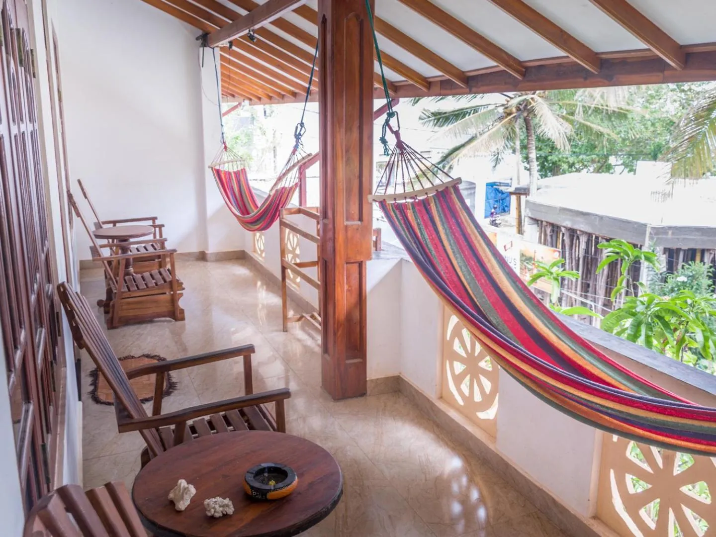 Living room in Mama's place Mirissa