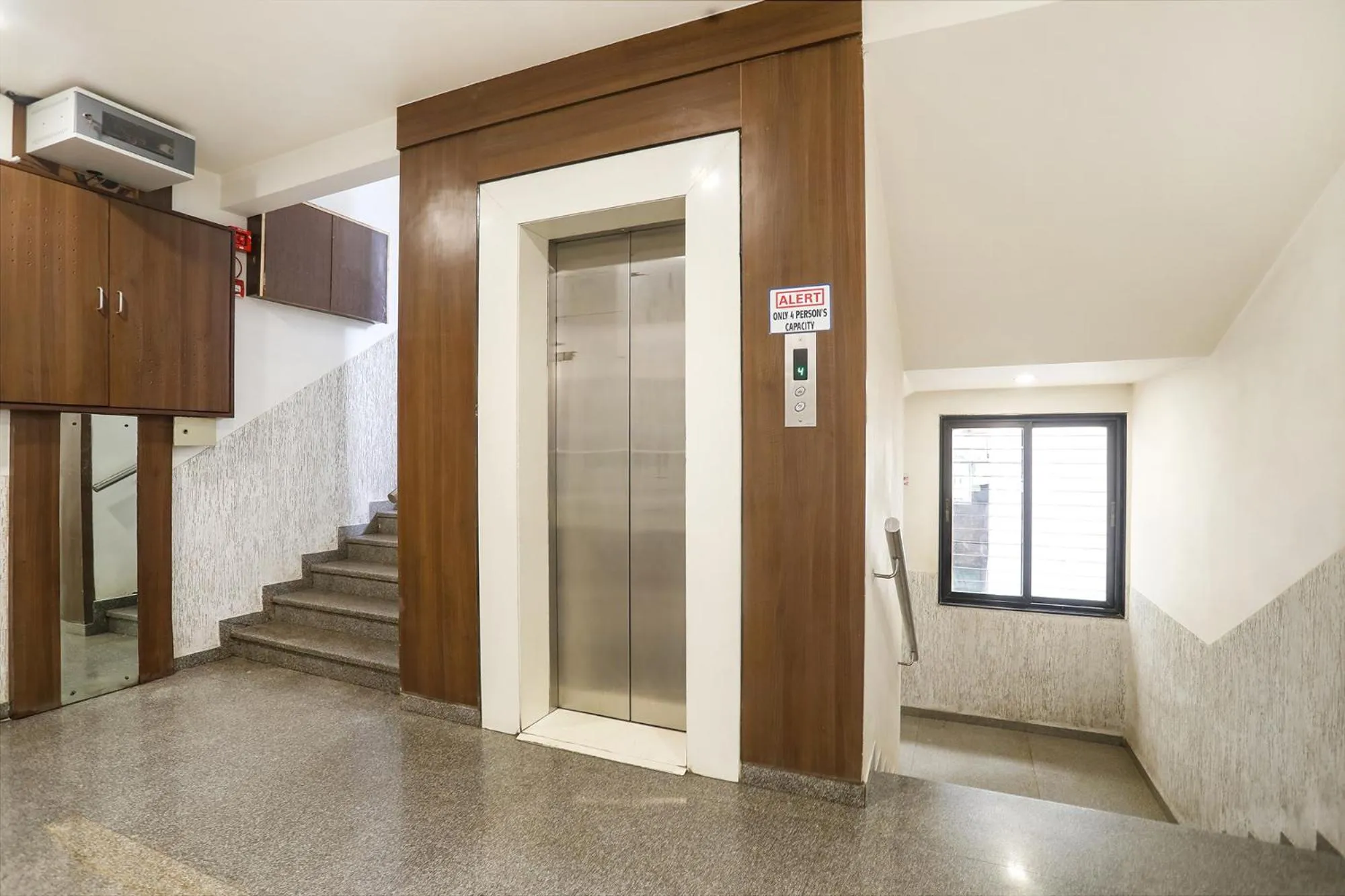 elevator in Hotel Merit