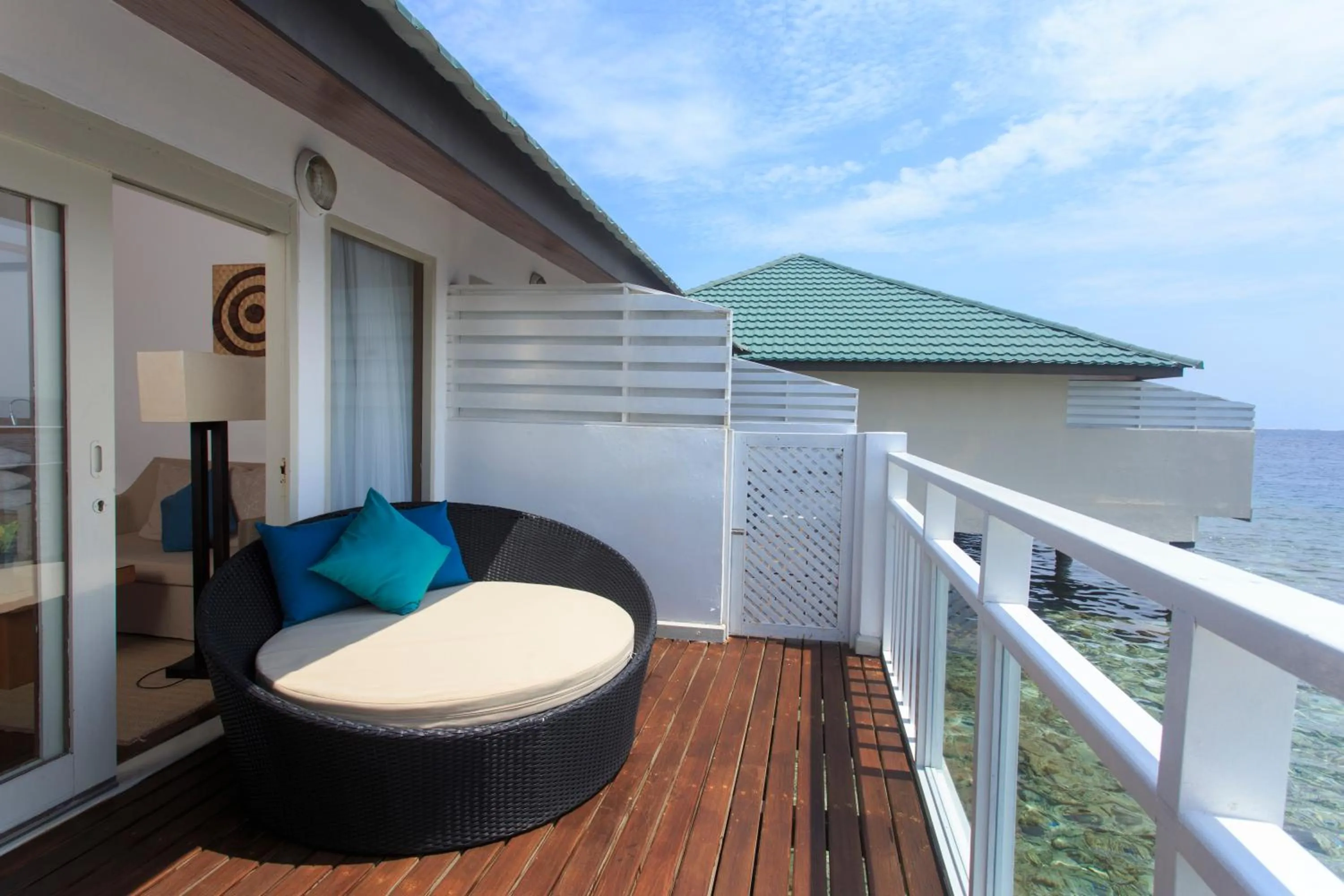 Balcony/Terrace in Embudu Village Maldives