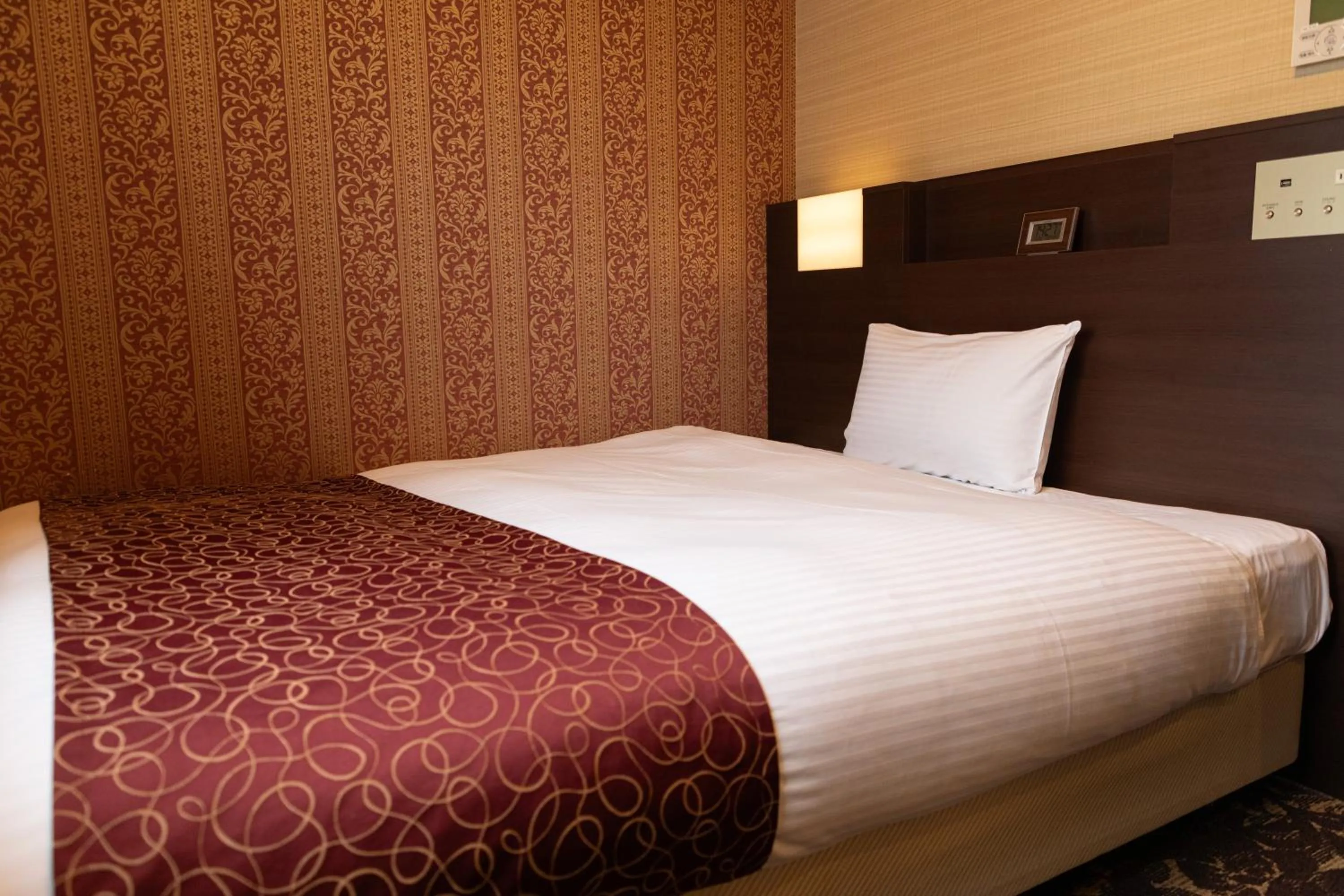 Photo of the whole room, Bed in Hotel. Links Namba