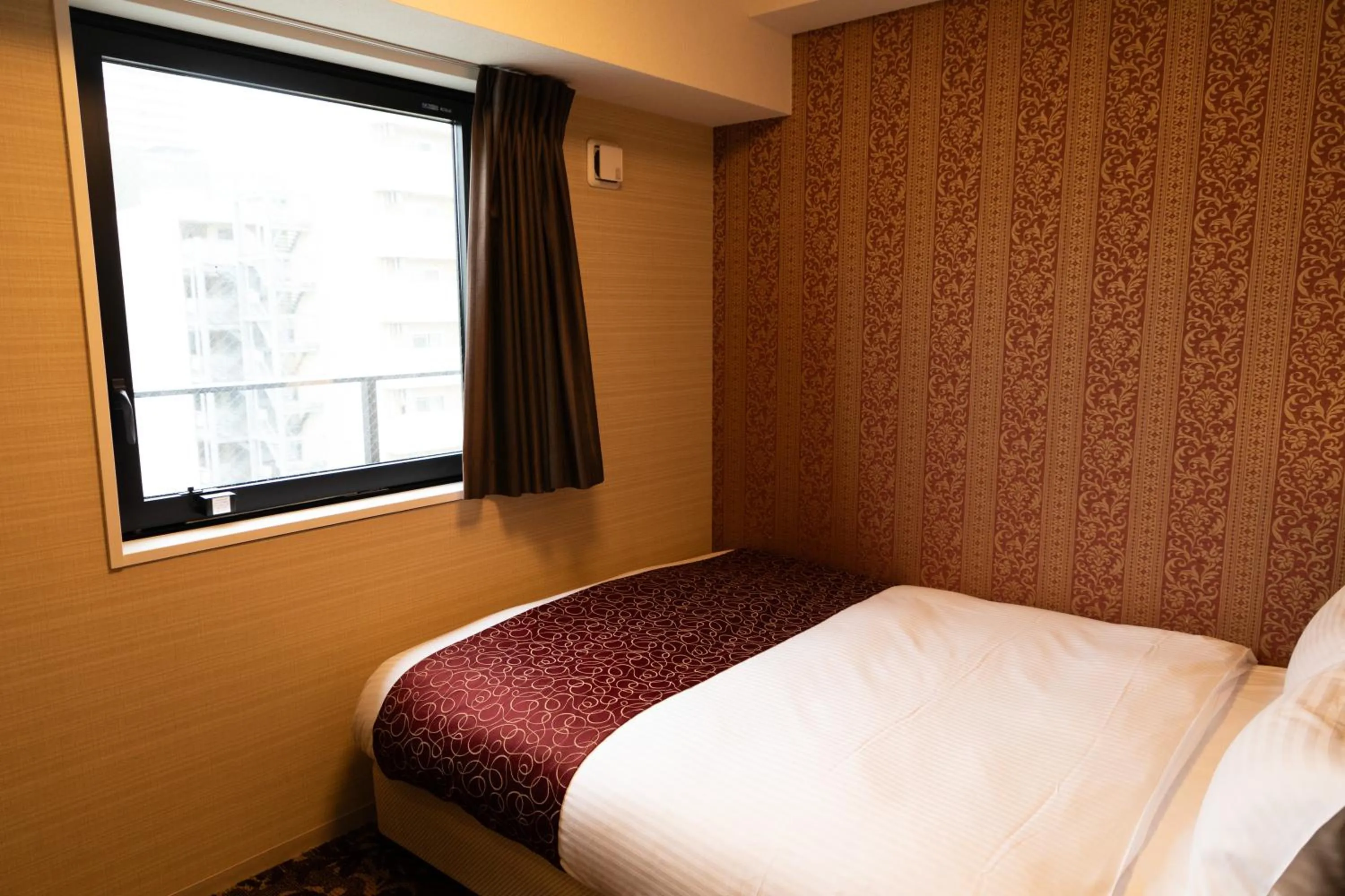 Photo of the whole room, Bed in Hotel. Links Namba