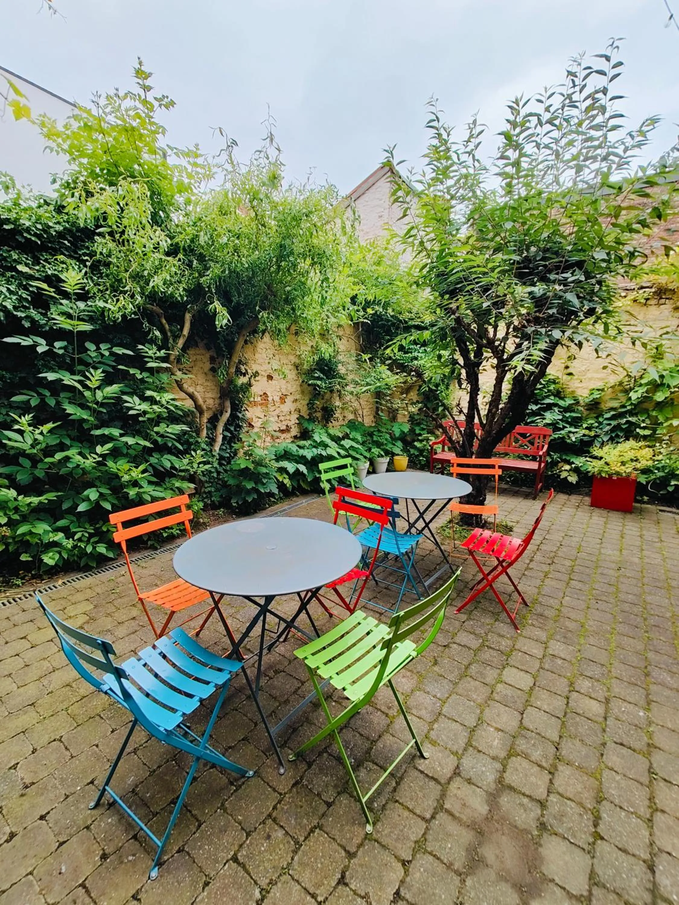 Patio in Hotel Ladeuze