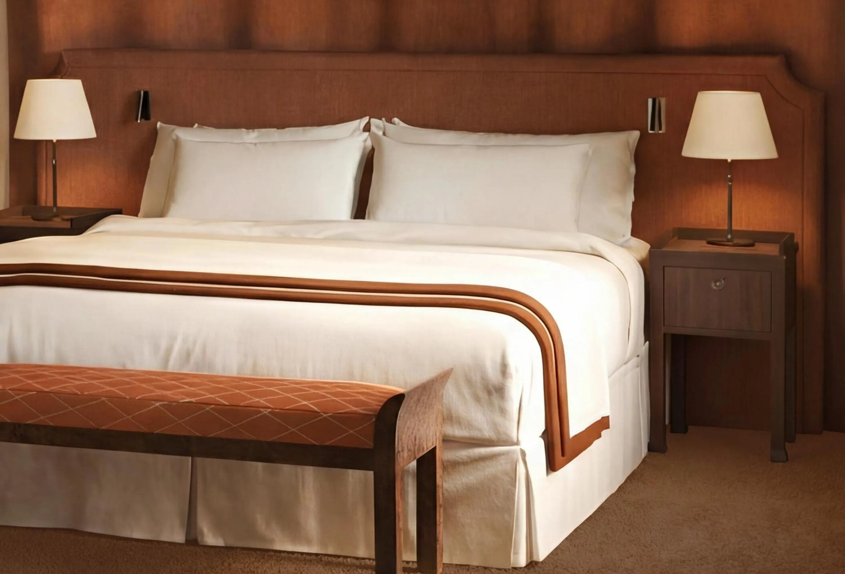 Bed in Villa Florentine, A Beauvallon Hotel & Spa