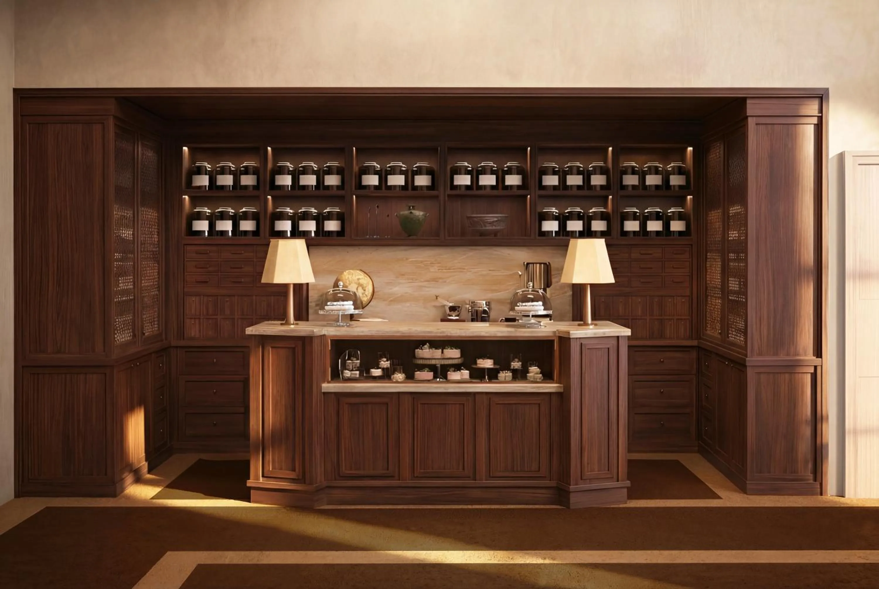 Living room in Villa Florentine, A Beauvallon Hotel & Spa