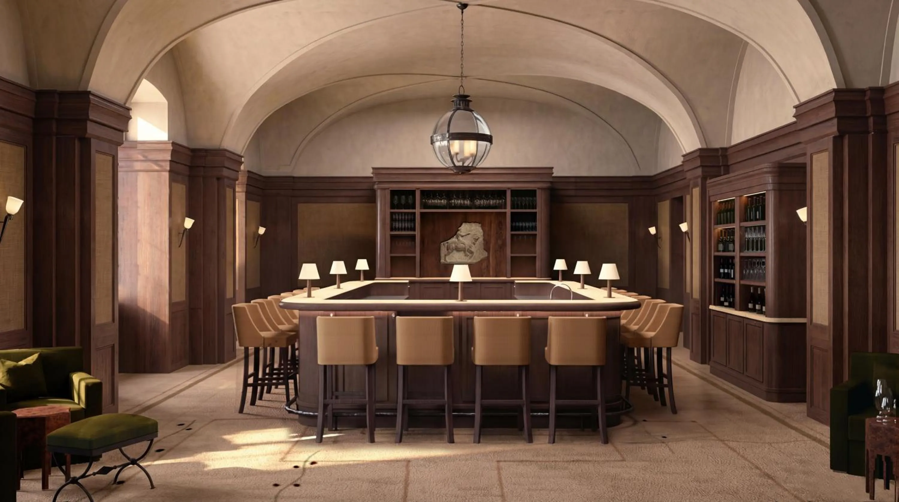 Lounge or bar in Villa Florentine, A Beauvallon Hotel & Spa