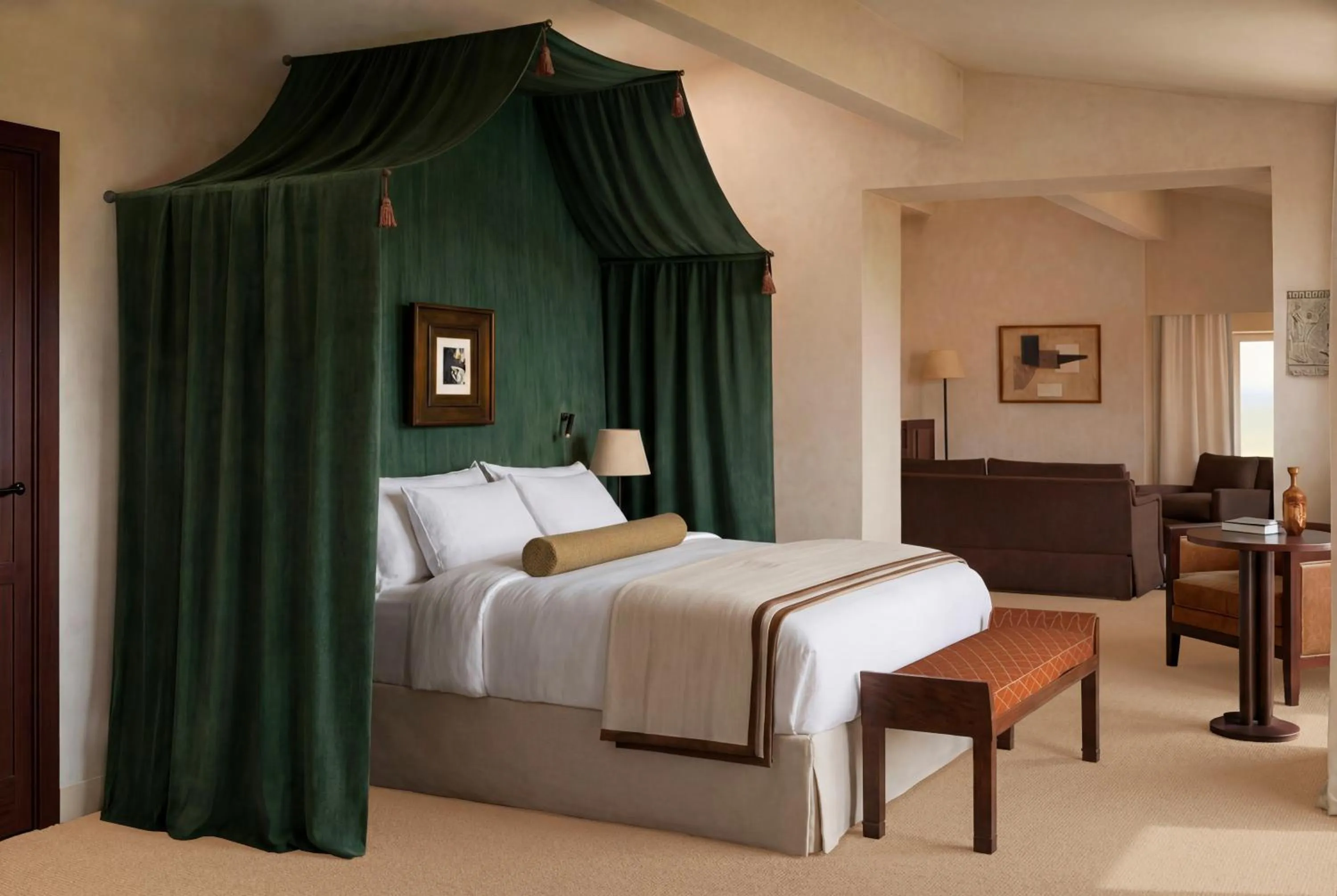 Bed in Villa Florentine, A Beauvallon Hotel & Spa