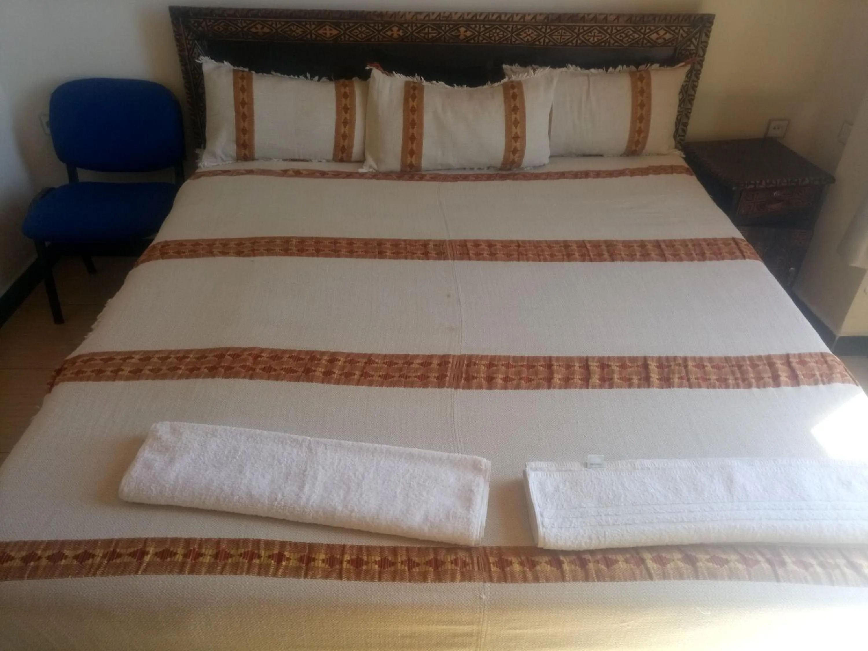 Bed in Honey Land Hotel Lalibela