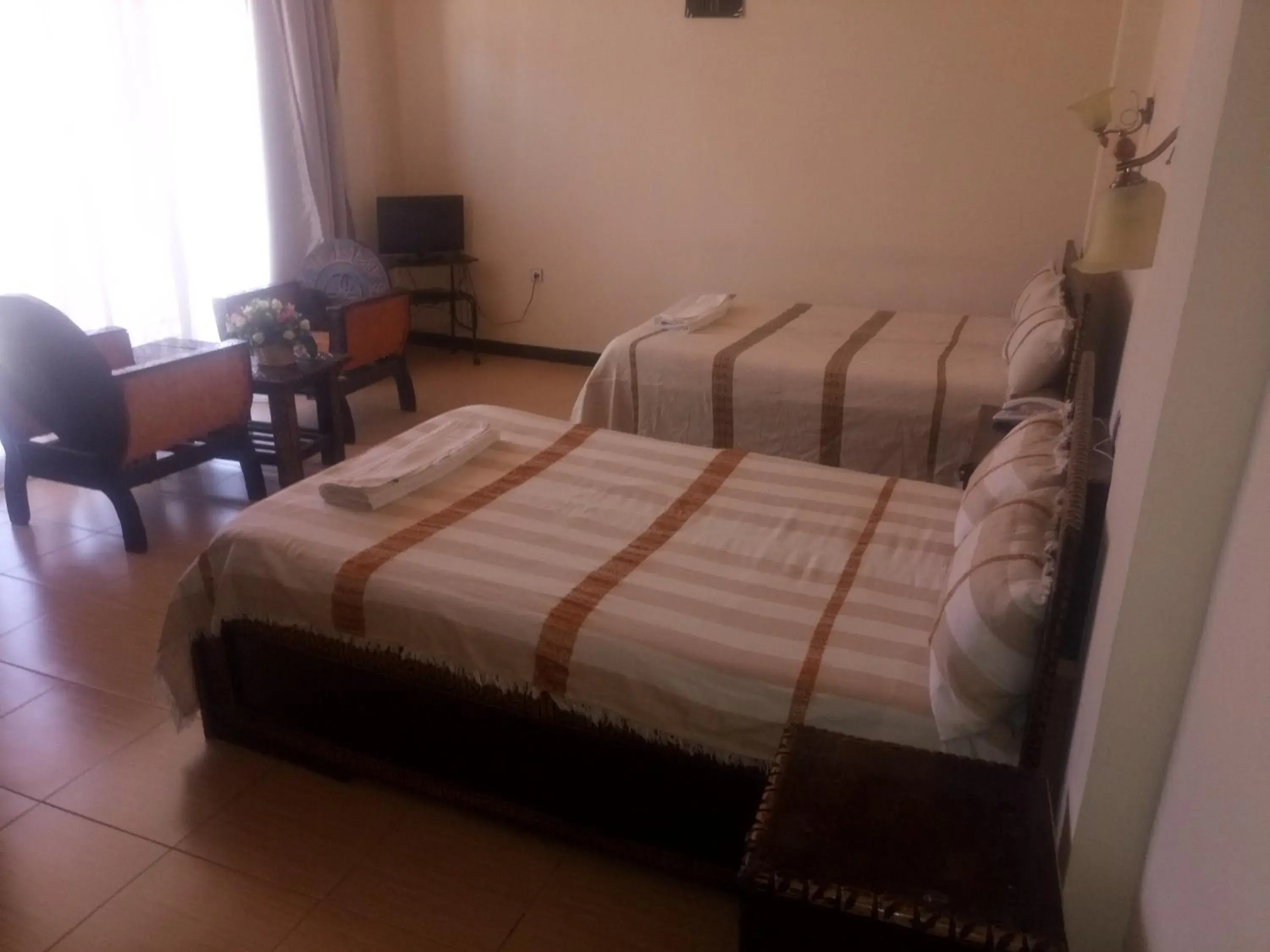 Deluxe Triple Room in Honey Land Hotel Lalibela Deluxe Triple Room in Honey Land Hotel Lalibela