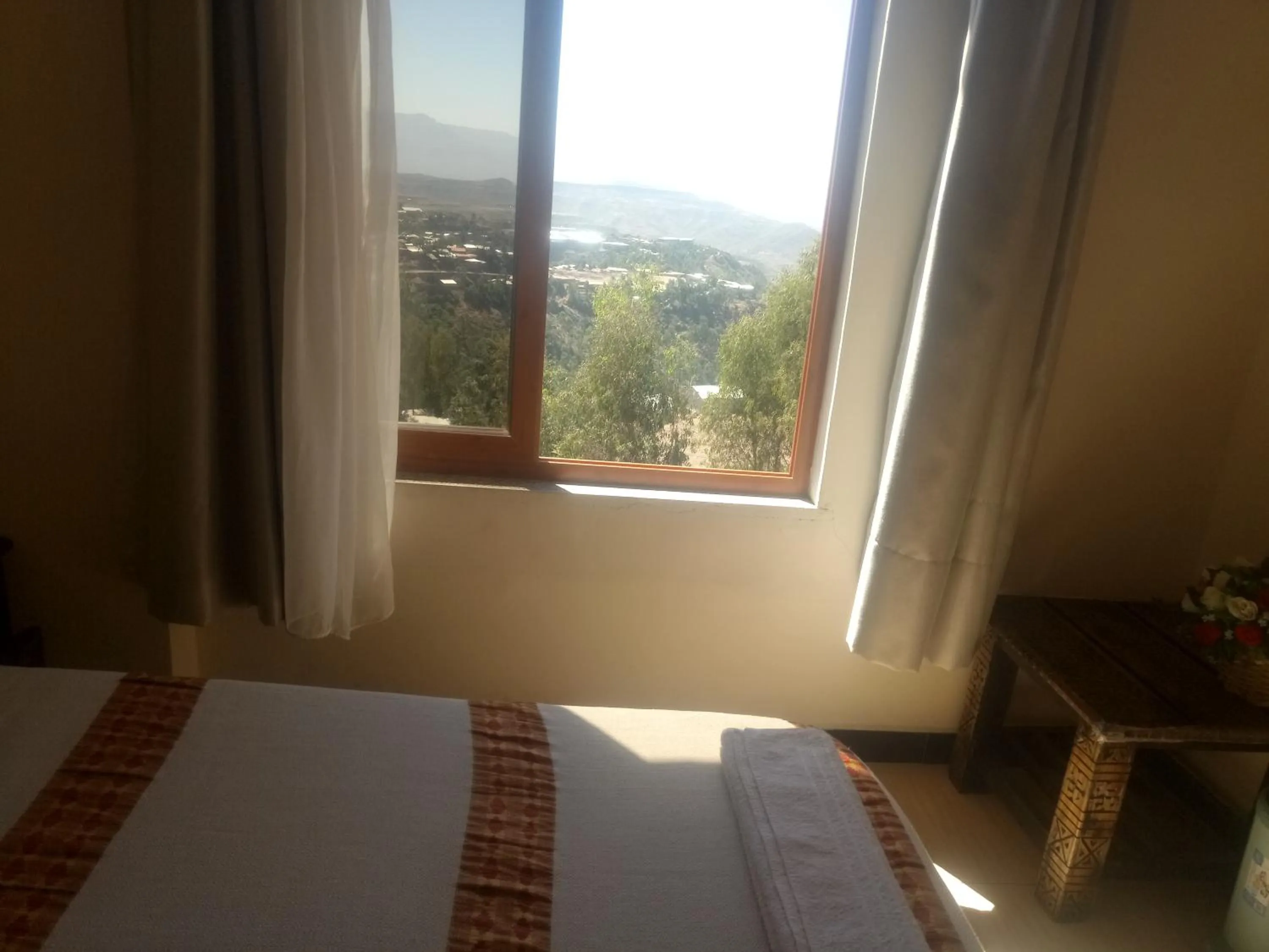 Bed in Honey Land Hotel Lalibela