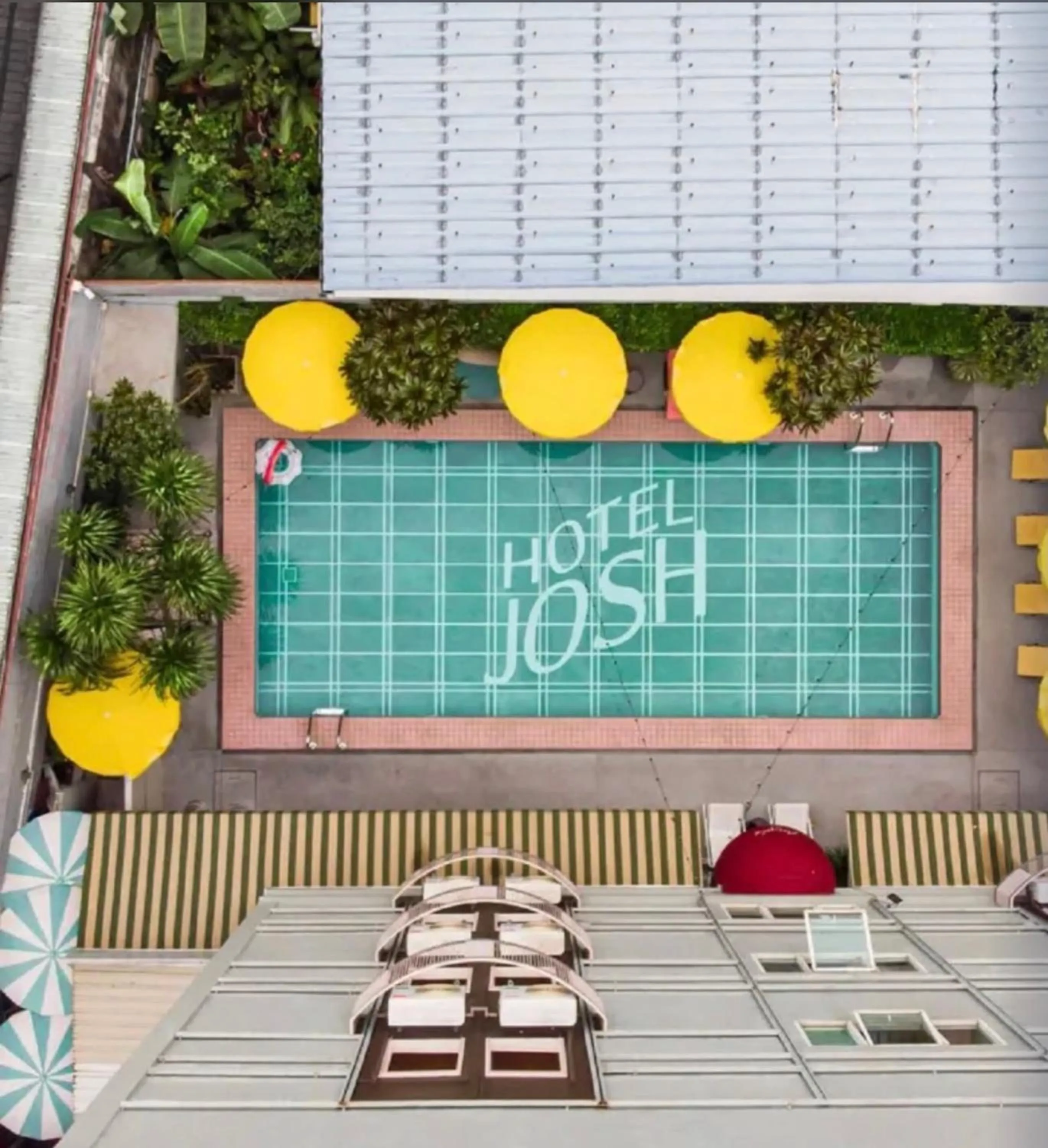 Patio in Josh Hotel