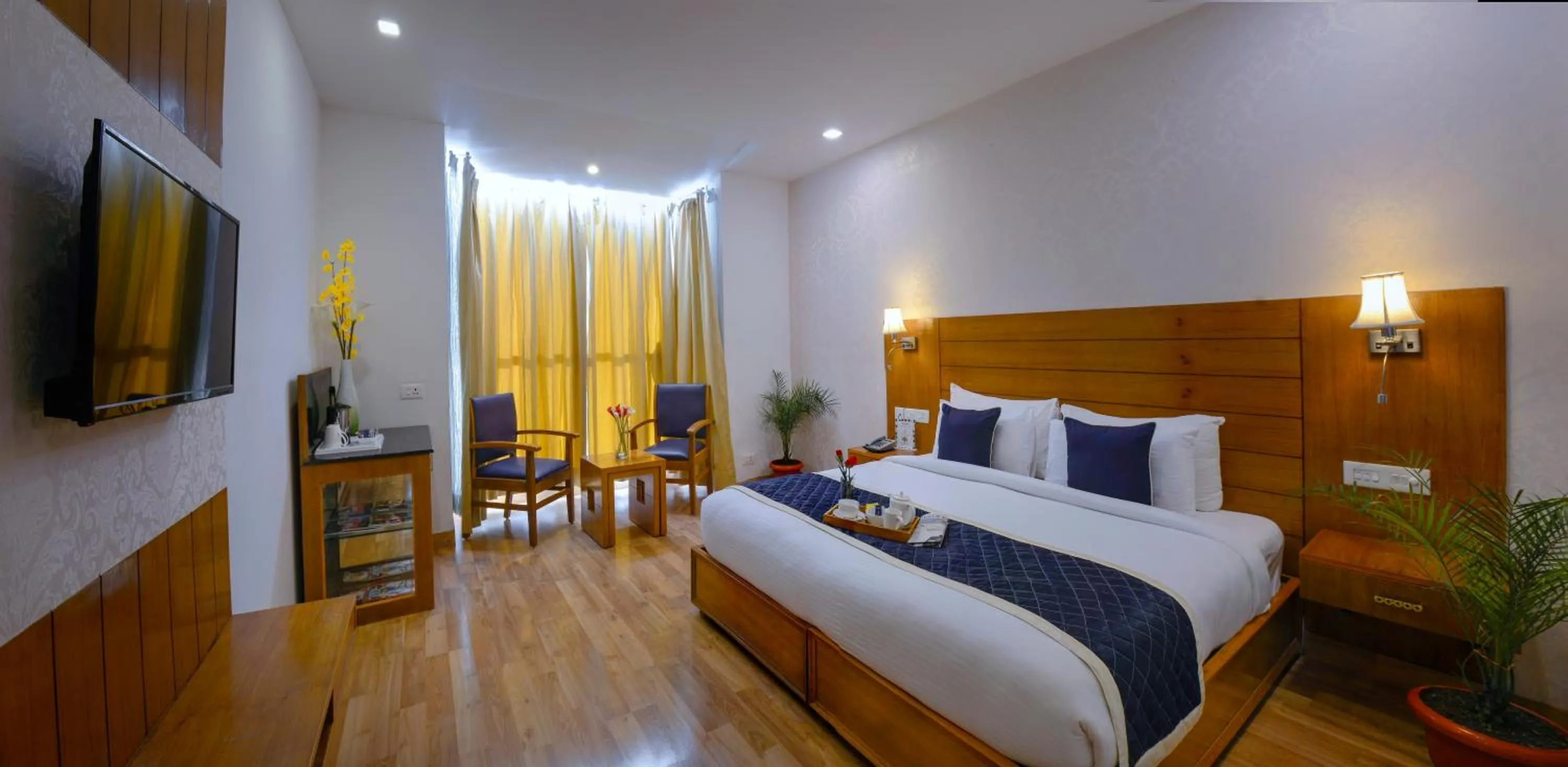 TV and multimedia, Bed in TreeHouse Chail Villas