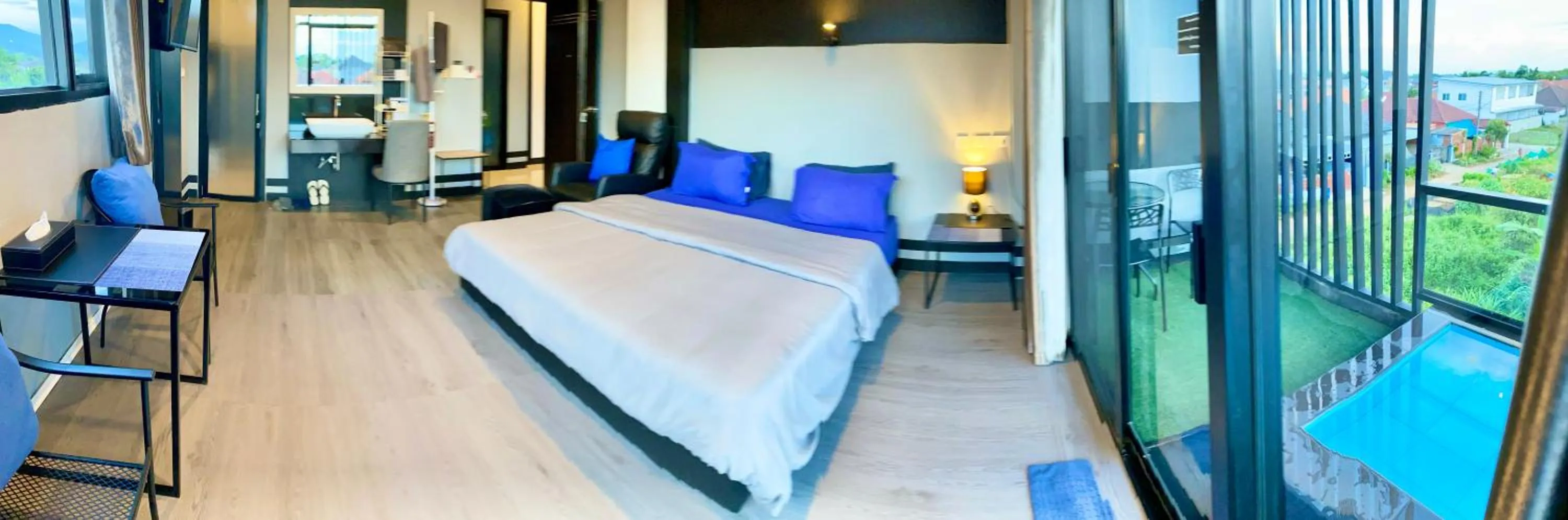 Bed in Prai Fhan View