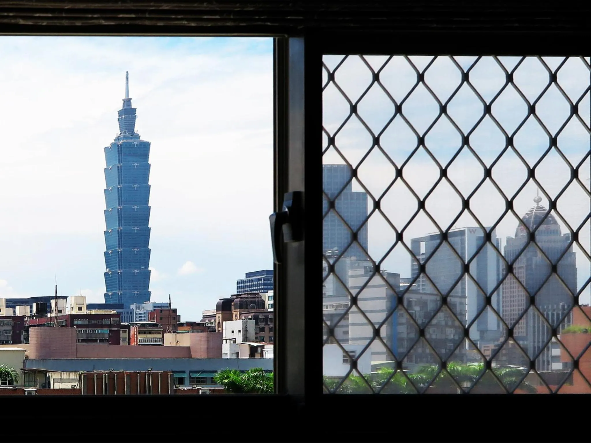 City view in Nice Hotel