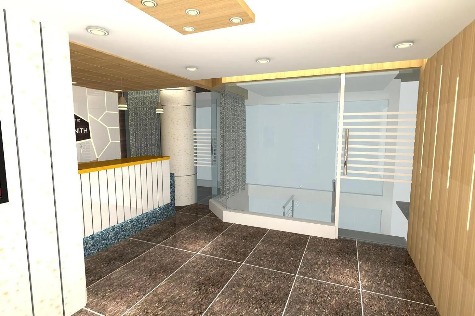 Lobby or reception in Hotel Zenith