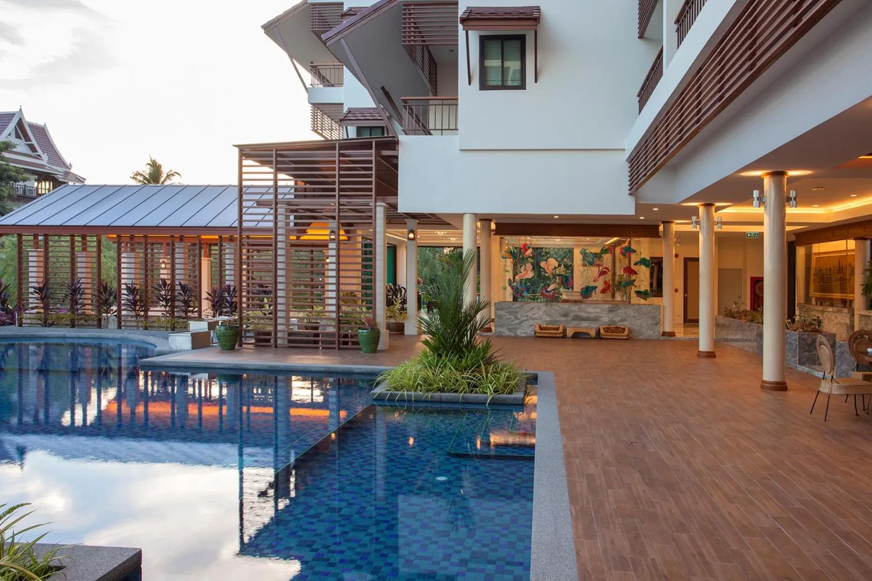 Lobby or reception in RK Riverside Resort & Spa (Reon Kruewal)