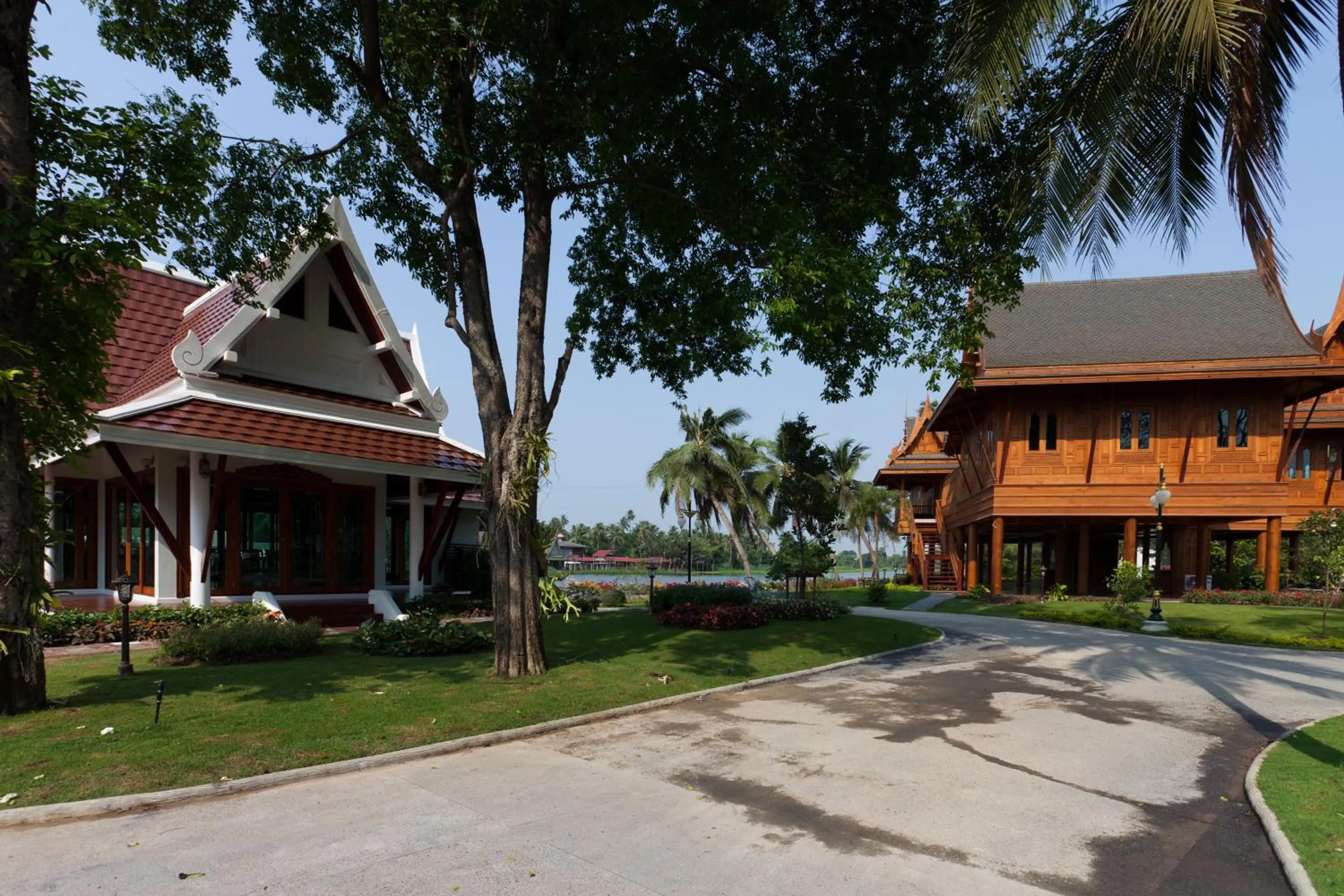 Natural landscape in RK Riverside Resort & Spa (Reon Kruewal)