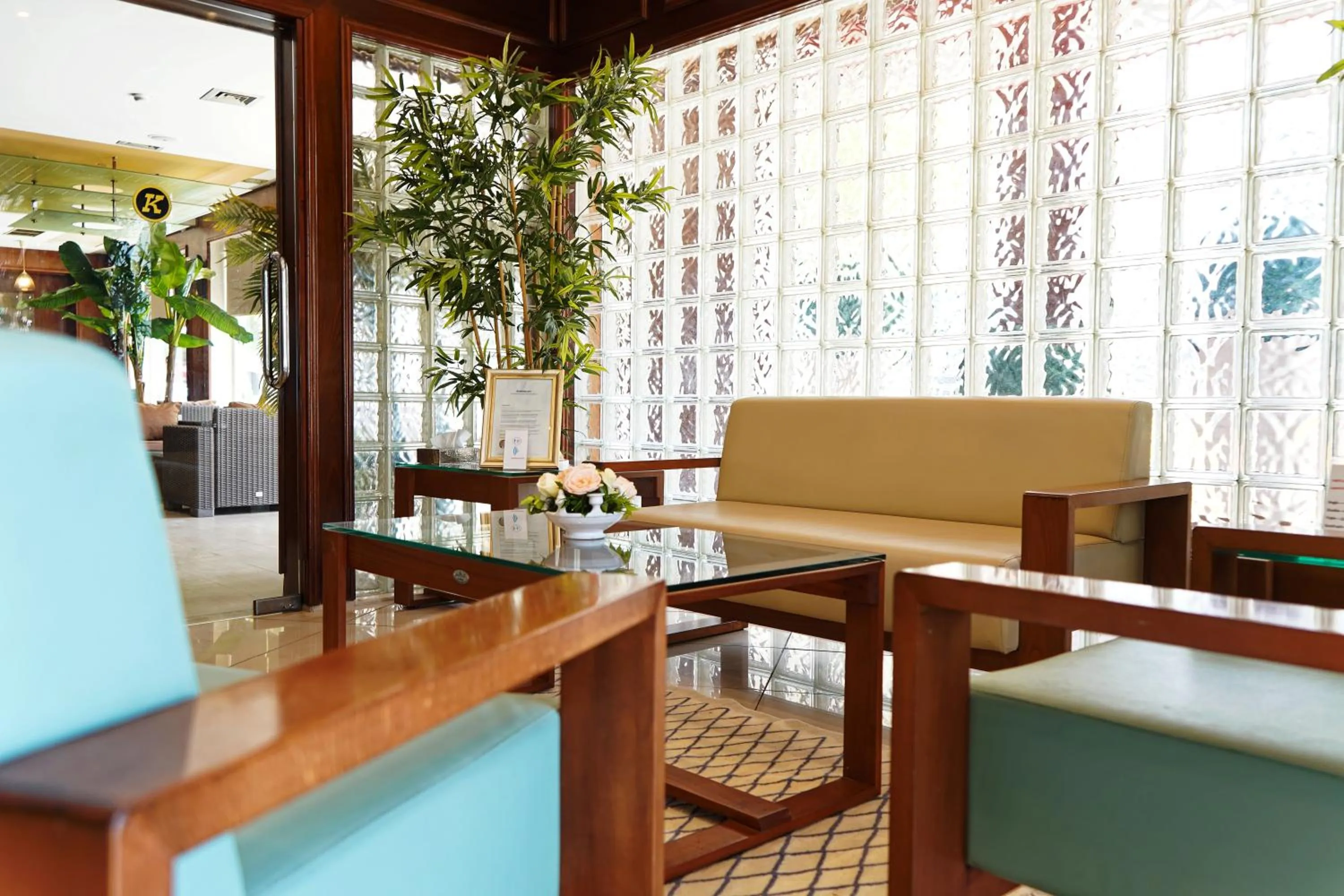 Living room in Hotel Khella