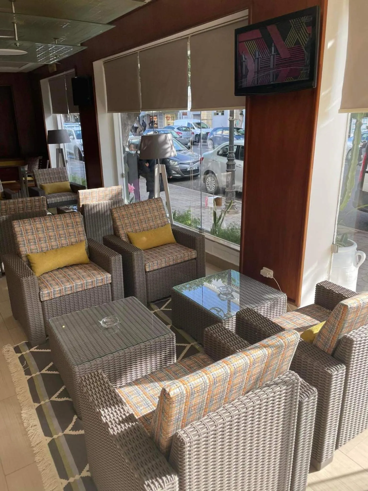 Lounge or bar in Hotel Khella