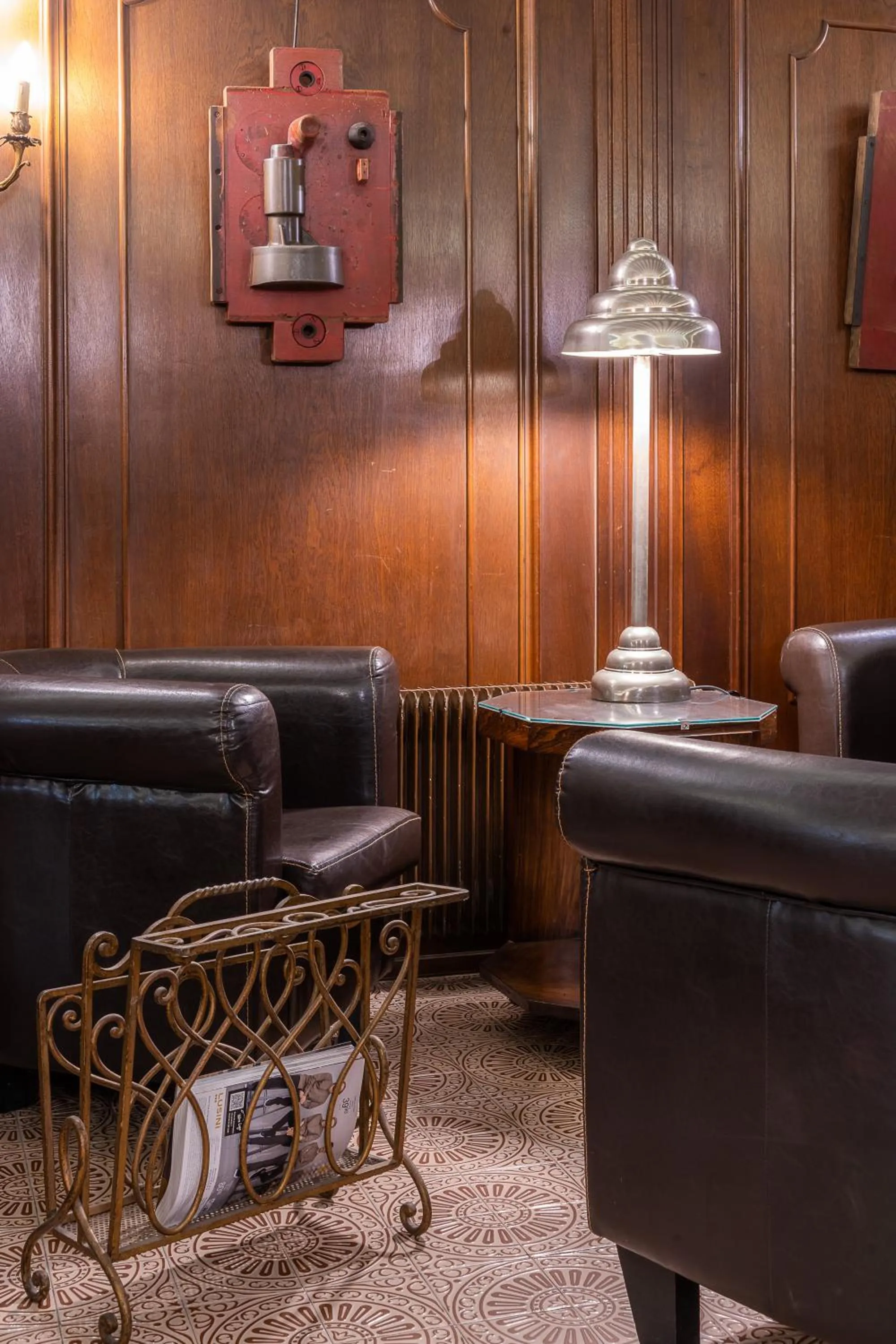 Living room in Hôtel du Helder