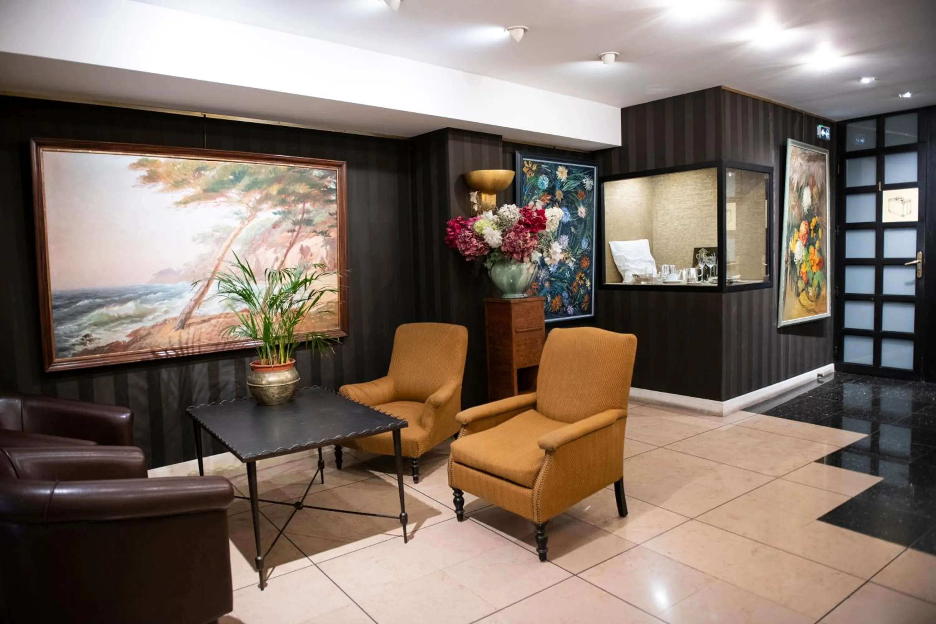 Living room in Hôtel du Helder