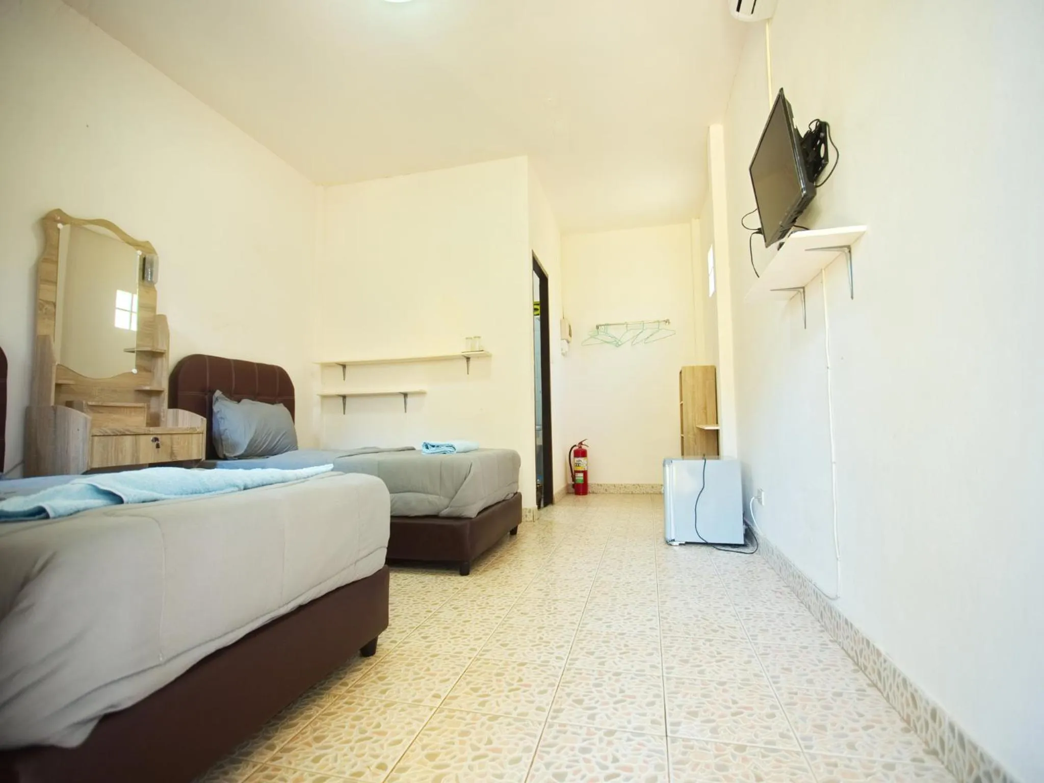 Bed in Sea View Resort