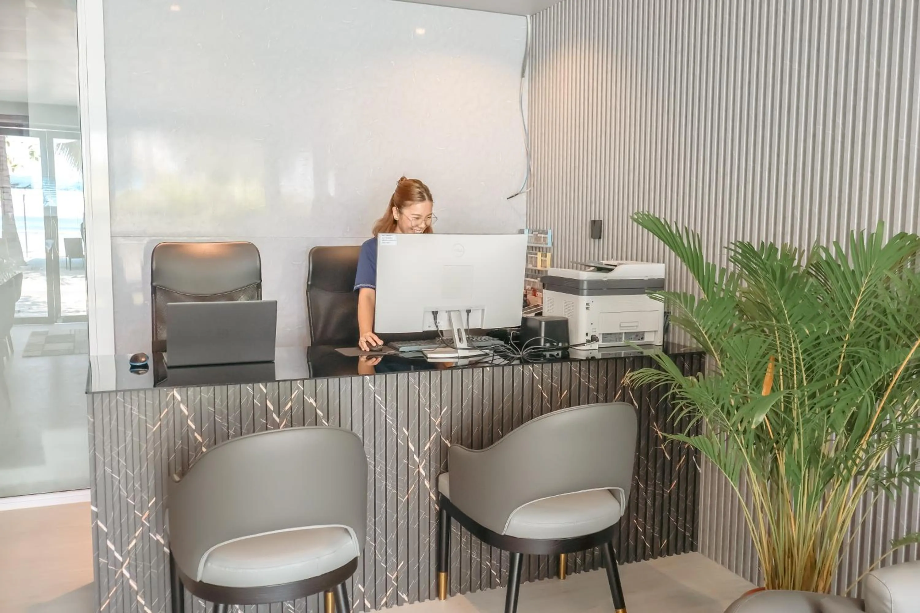 Lobby or reception in Starry Beach Inn