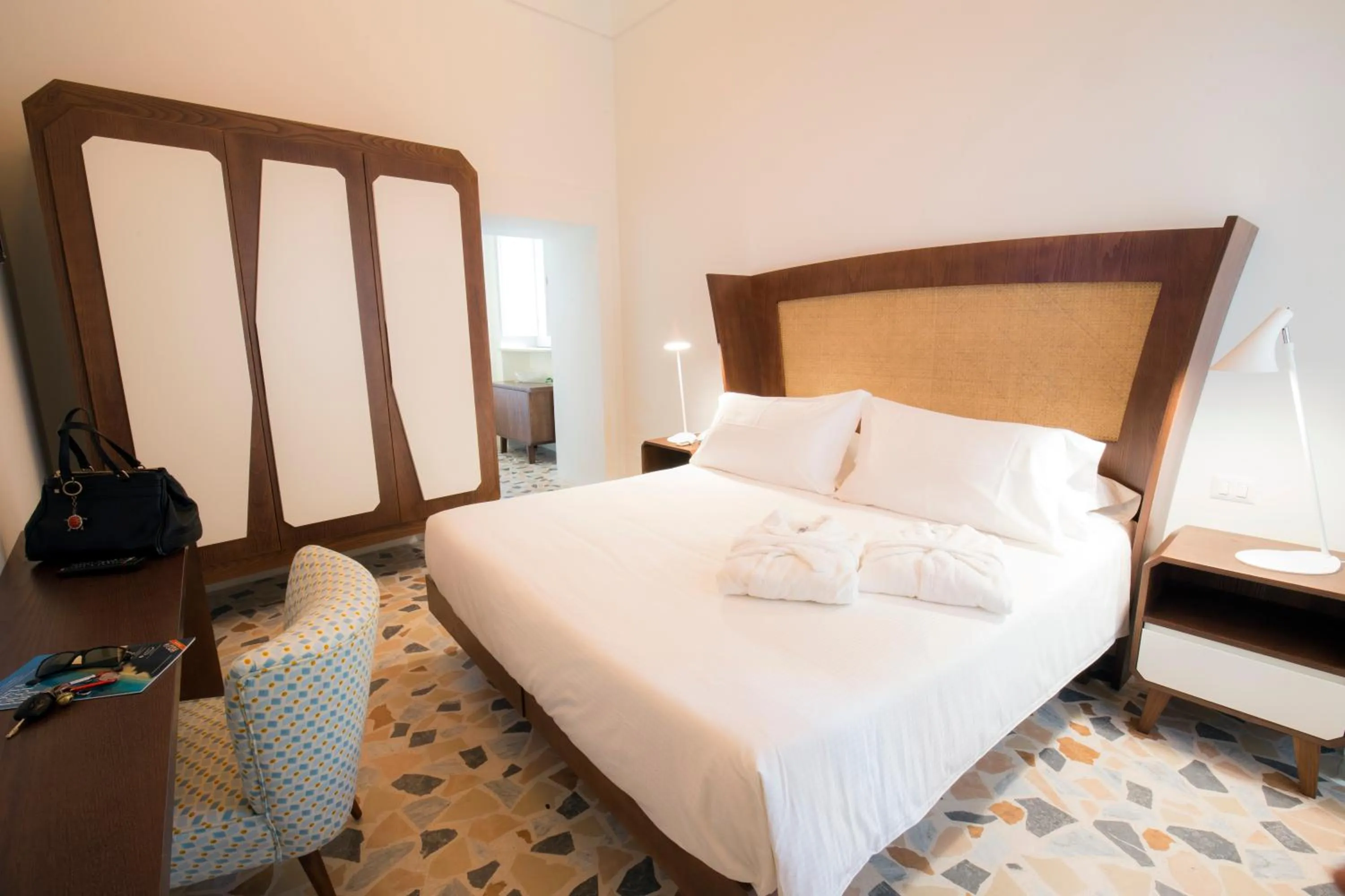 Bedroom, Bed in La Dolce Vita a Tropea