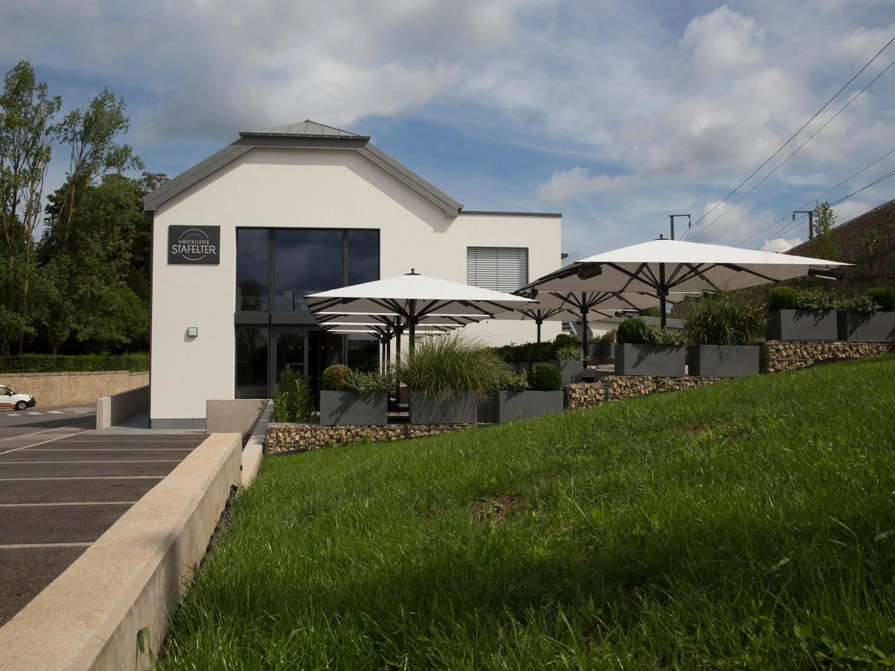 Balcony/Terrace in Hostellerie Stafelter
