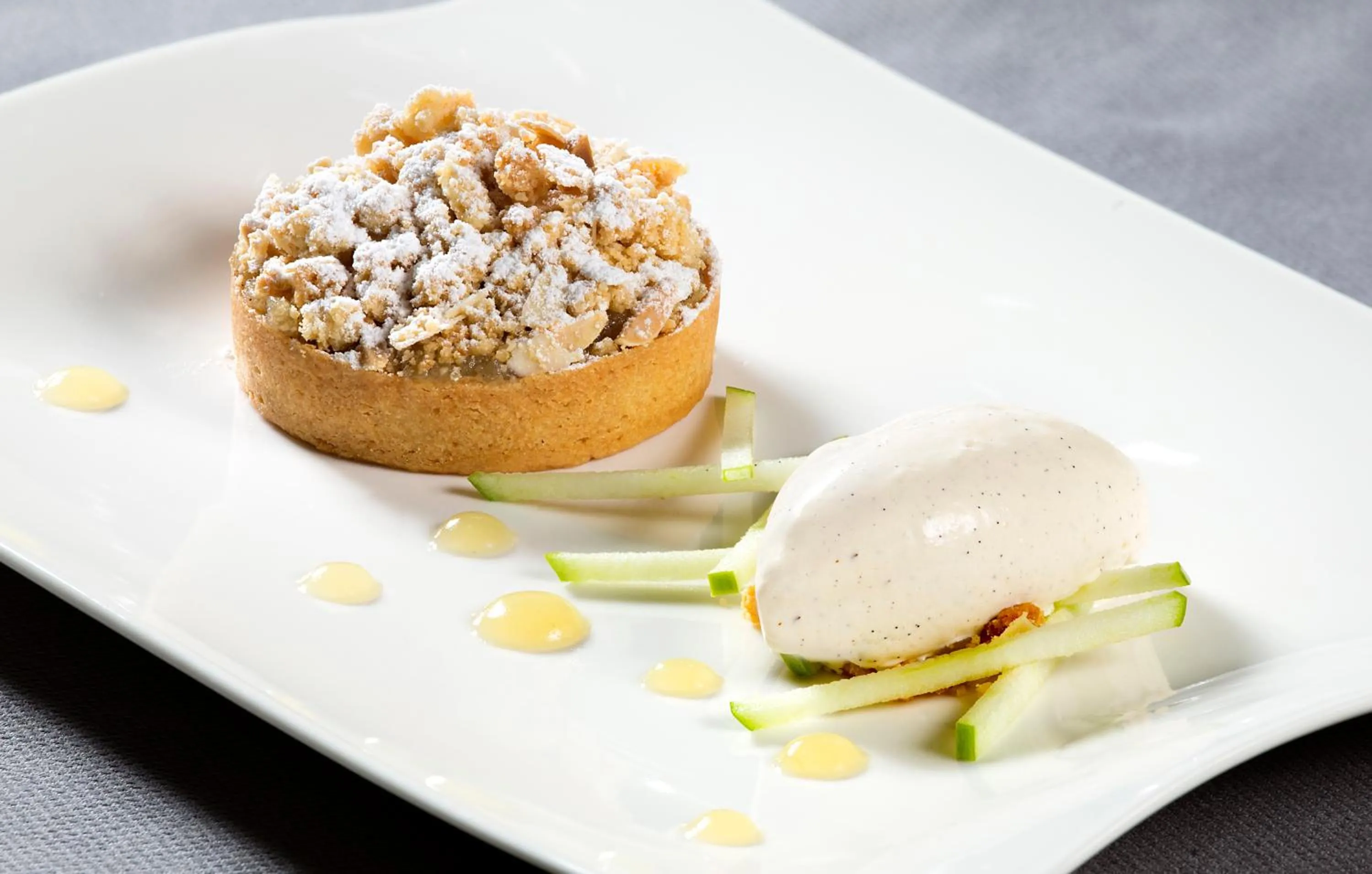 Food close-up in Hostellerie Stafelter