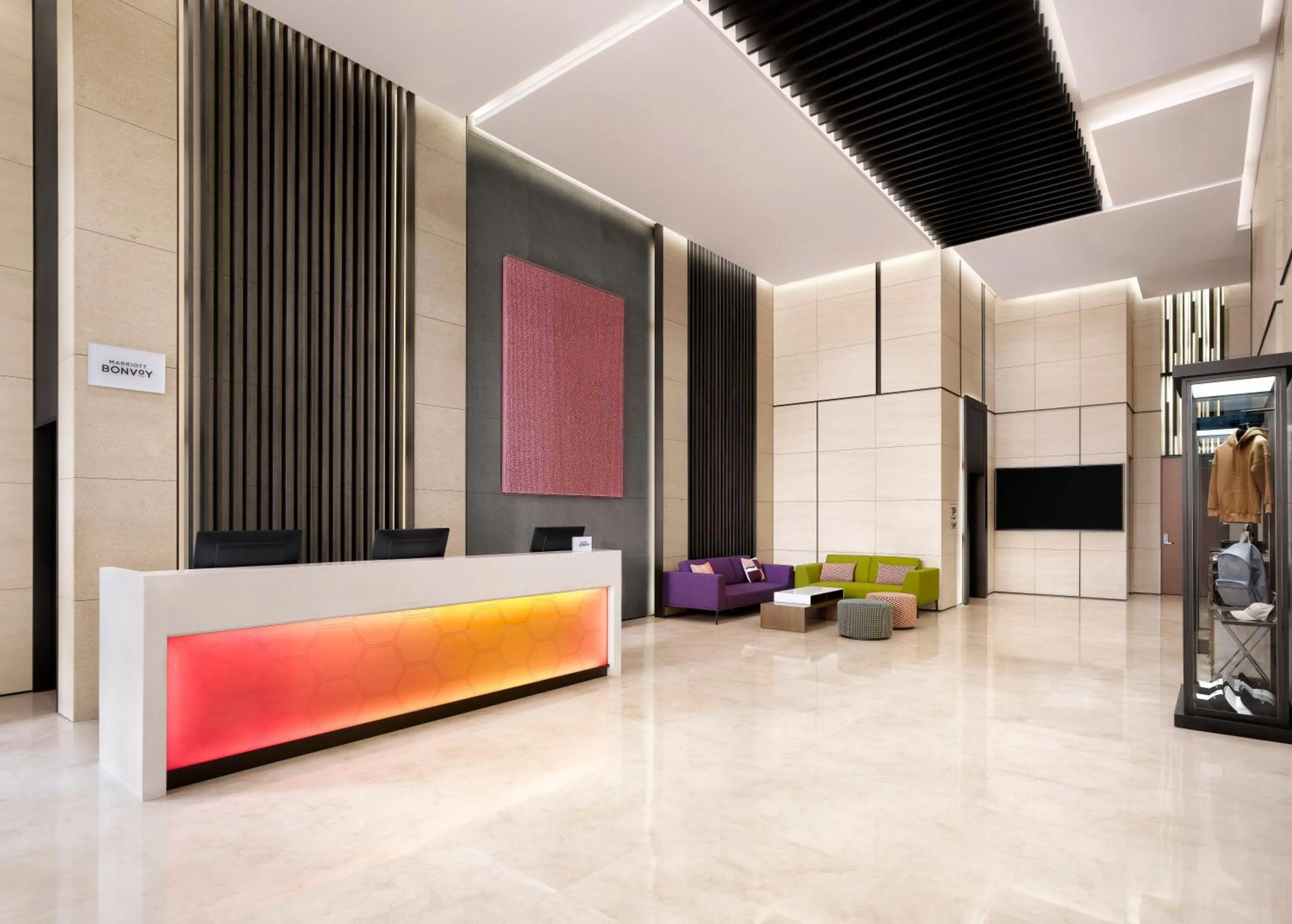 Lobby or reception in Aloft Seoul Myeongdong