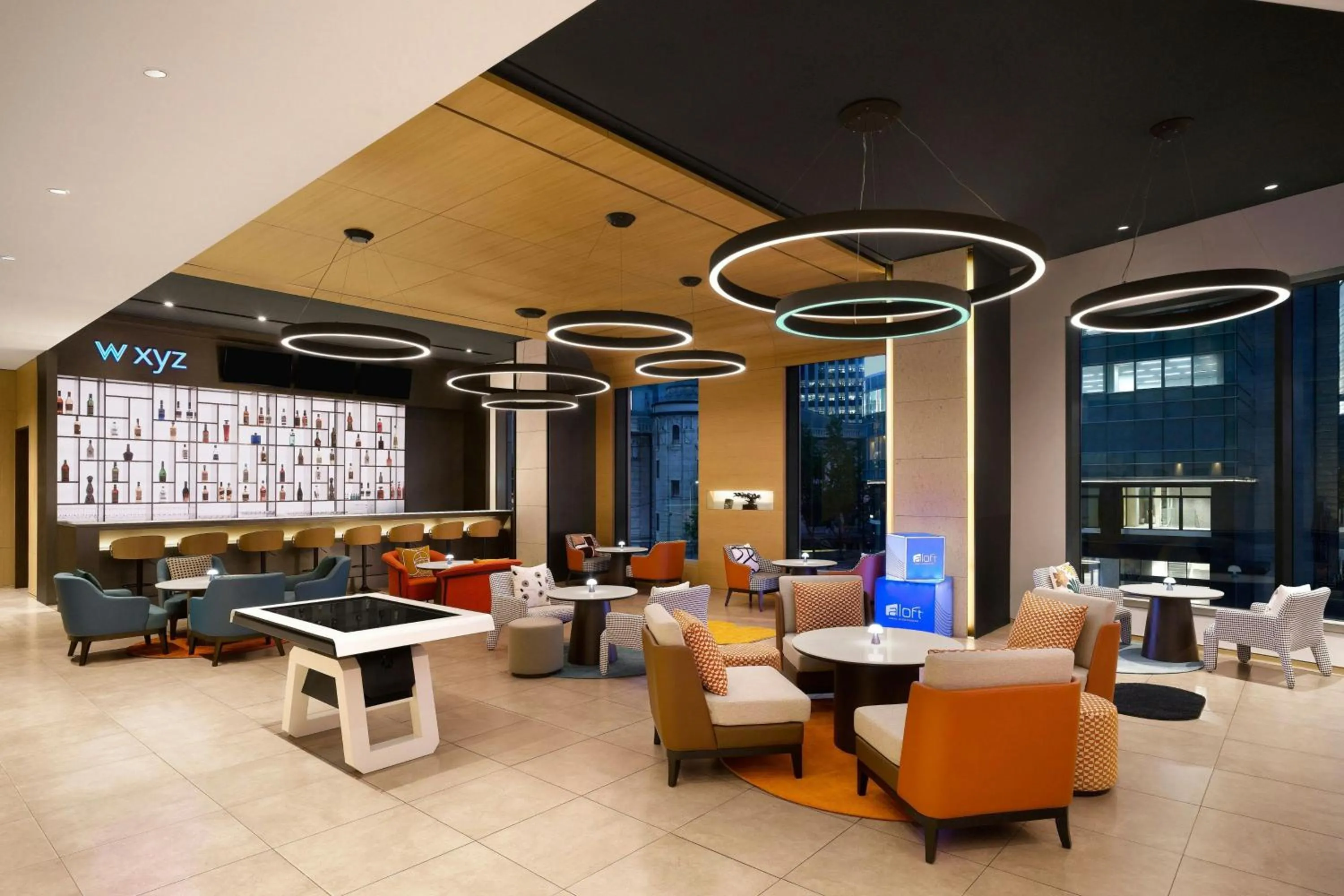 Lounge or bar in Aloft Seoul Myeongdong