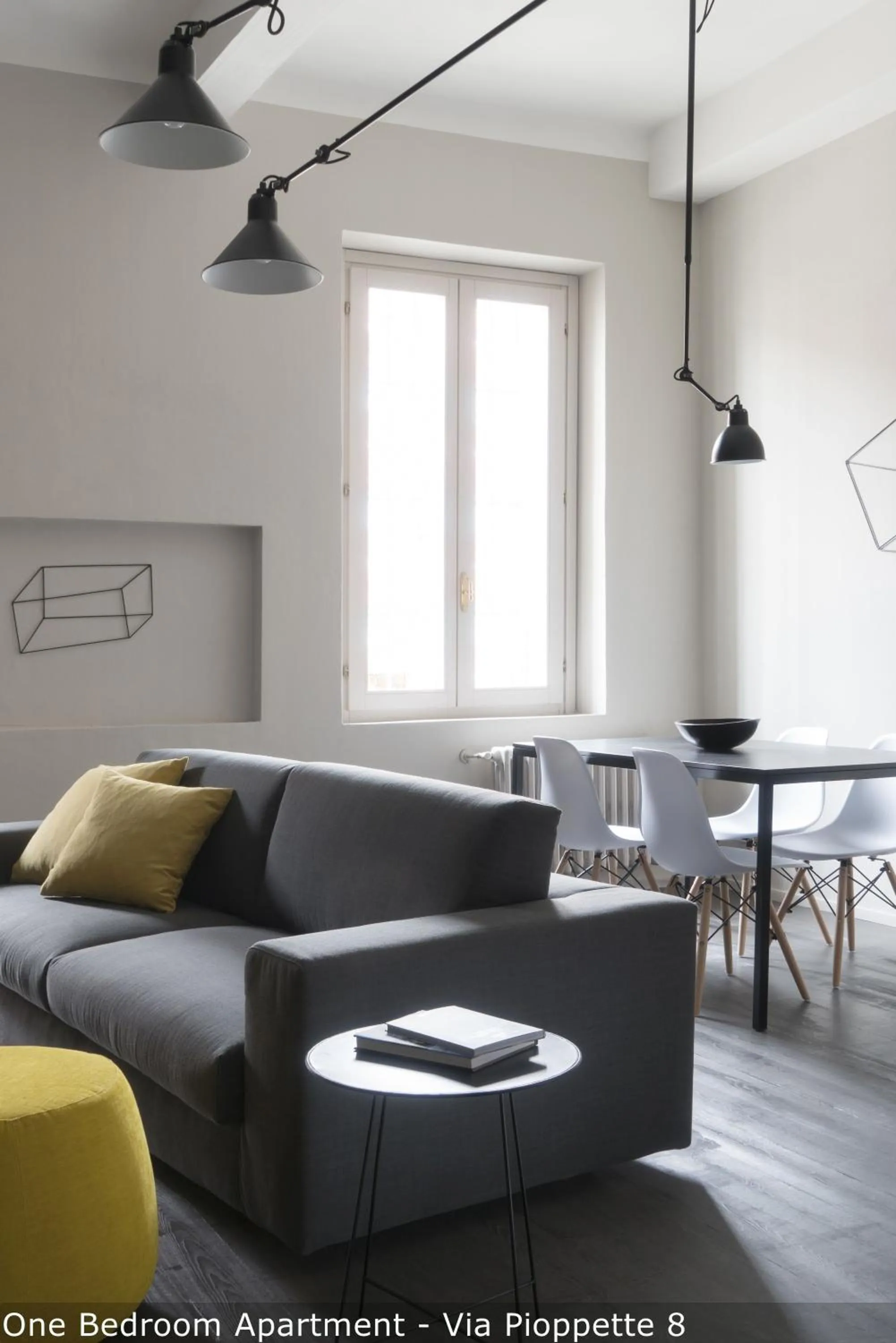 Living room in Brera Apartments in Porta Ticinese