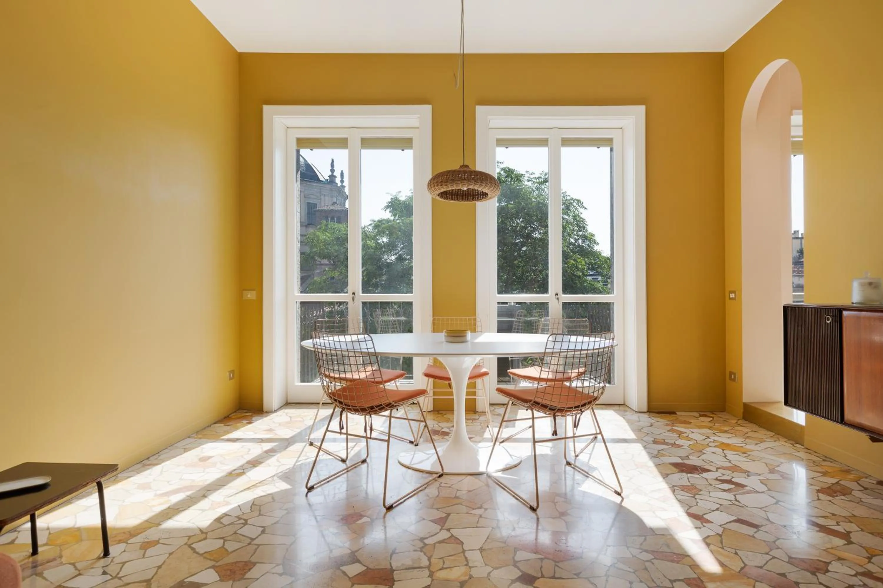 Living room in Brera Apartments in Porta Ticinese