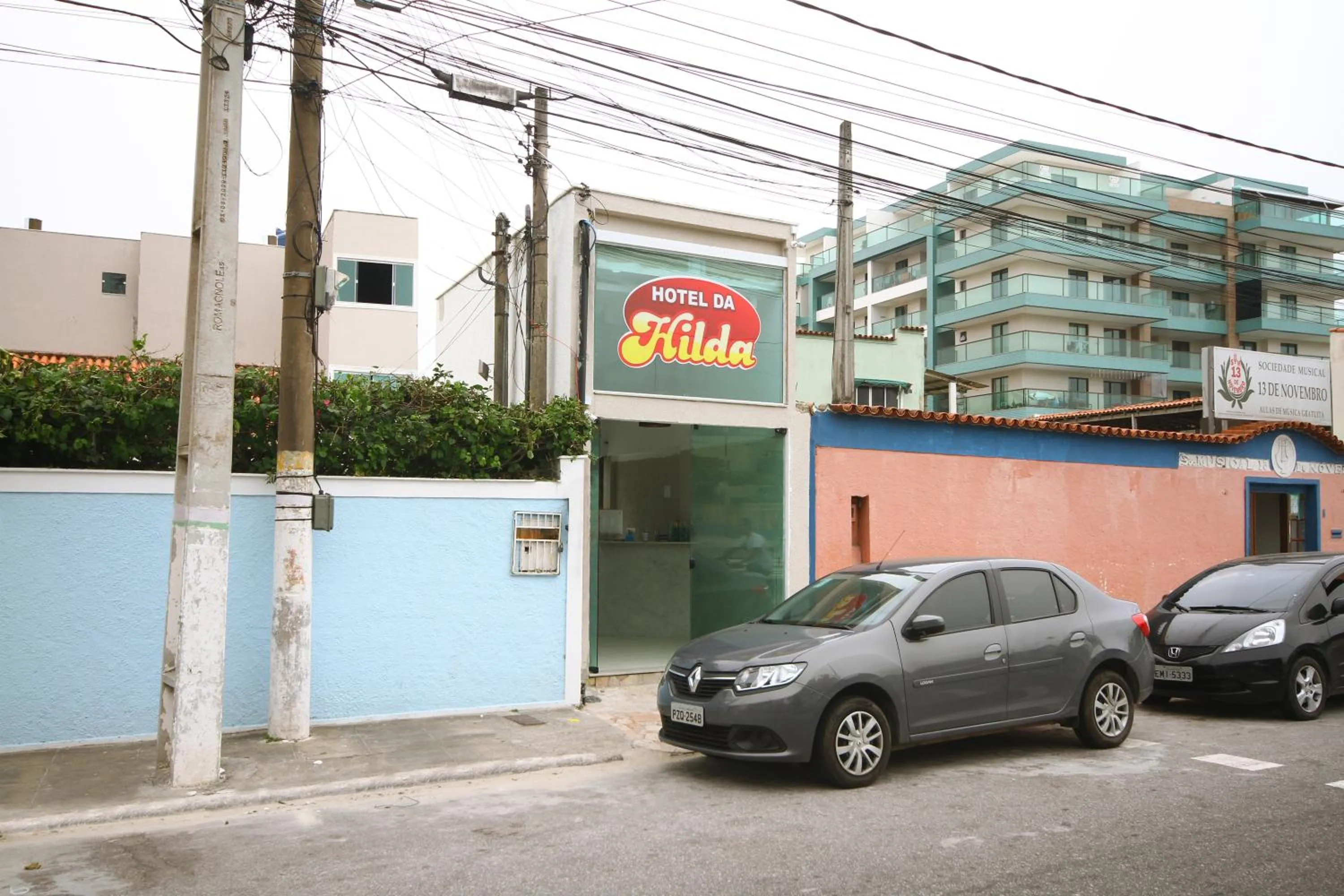Facade/entrance in MDJ Pousada