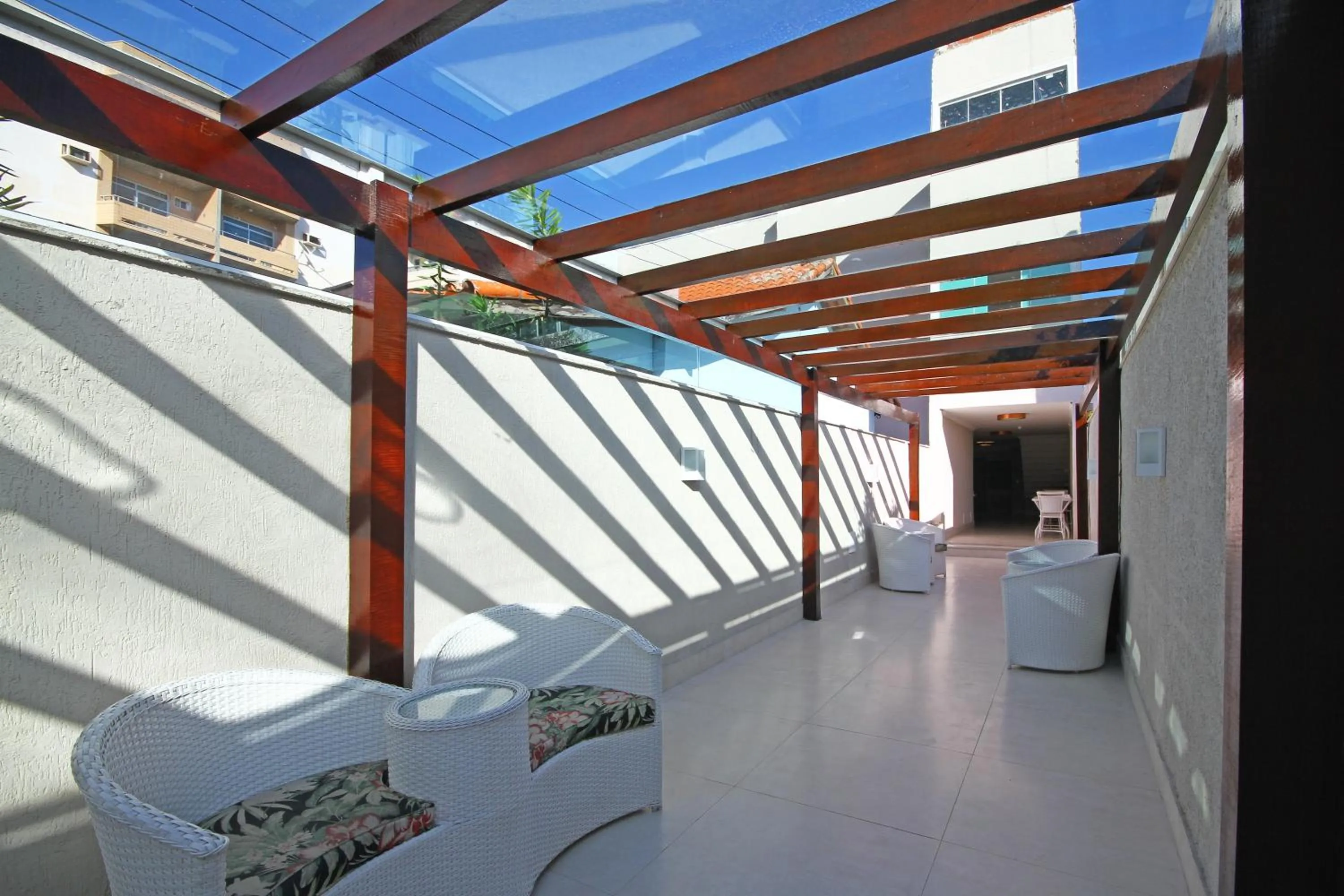 Balcony/Terrace in MDJ Pousada