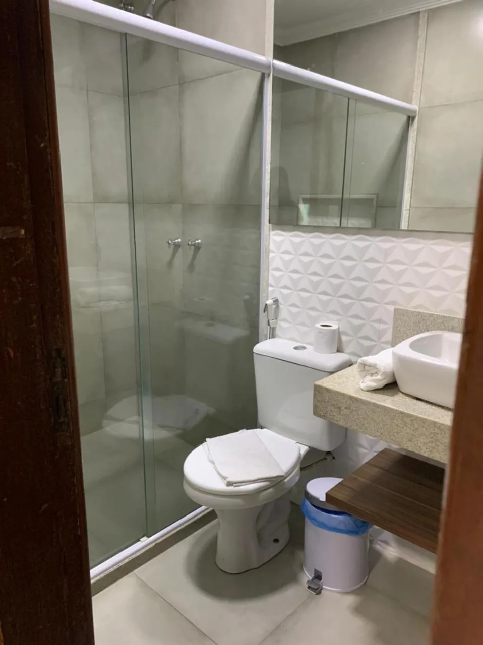Bathroom in MDJ Pousada