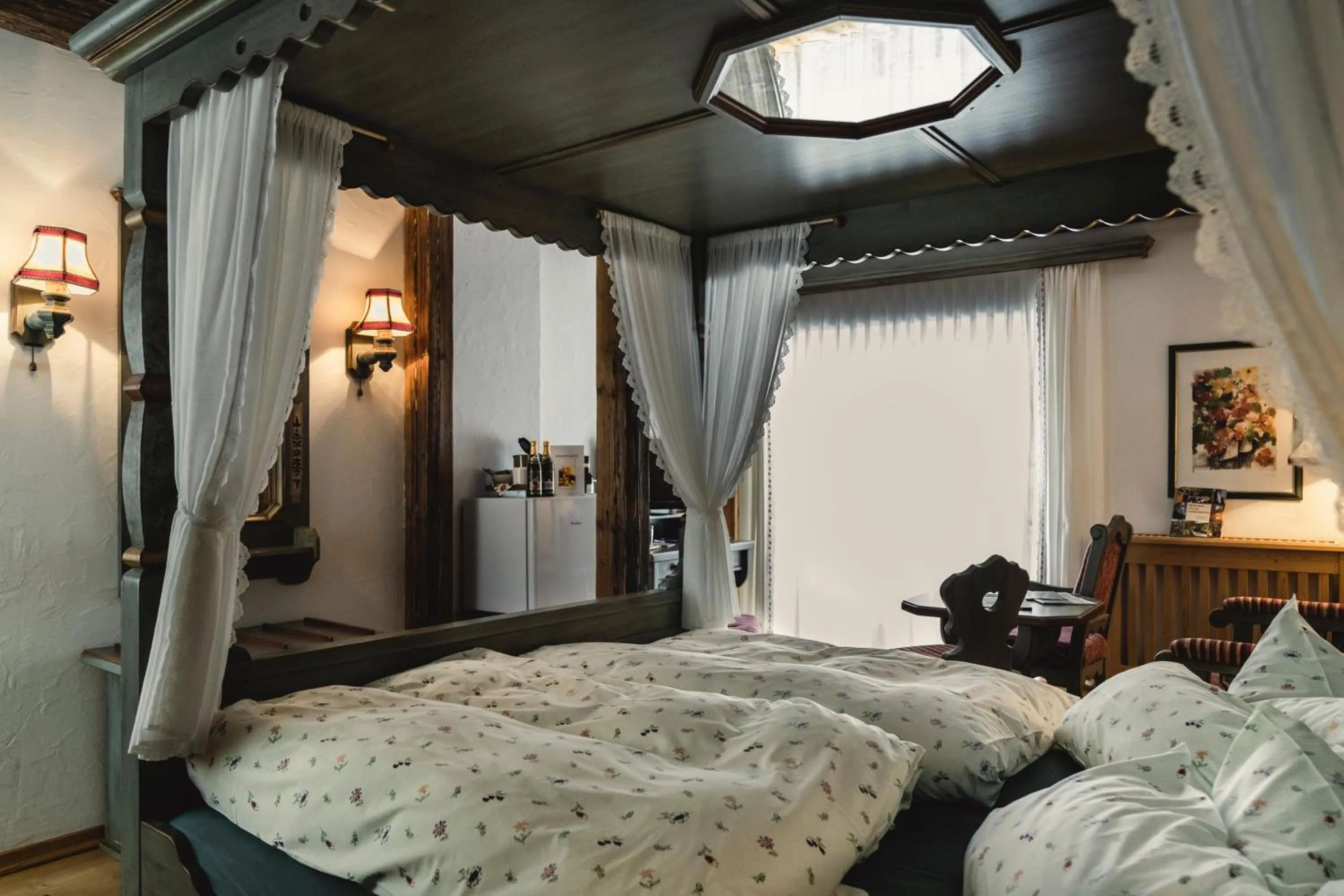 Bed in Altsächsischer Gasthof Kleines Vorwerk