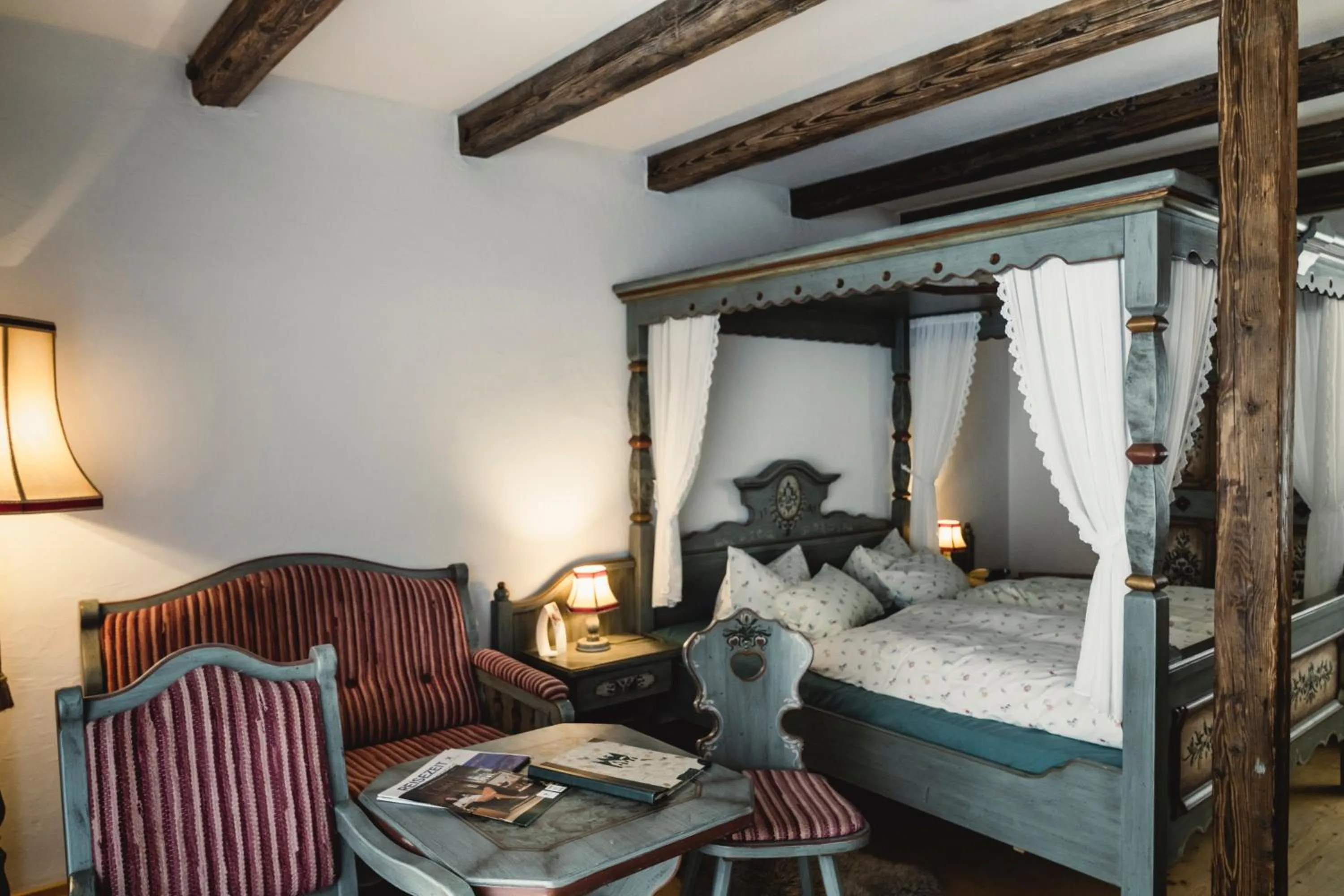 Bed in Altsächsischer Gasthof Kleines Vorwerk