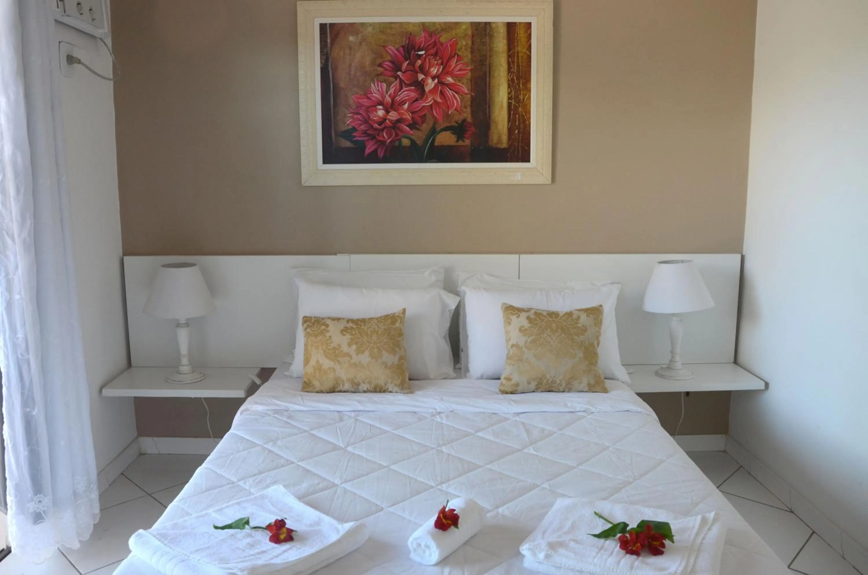 Bed in Pousada Kairos & Spa em Búzios