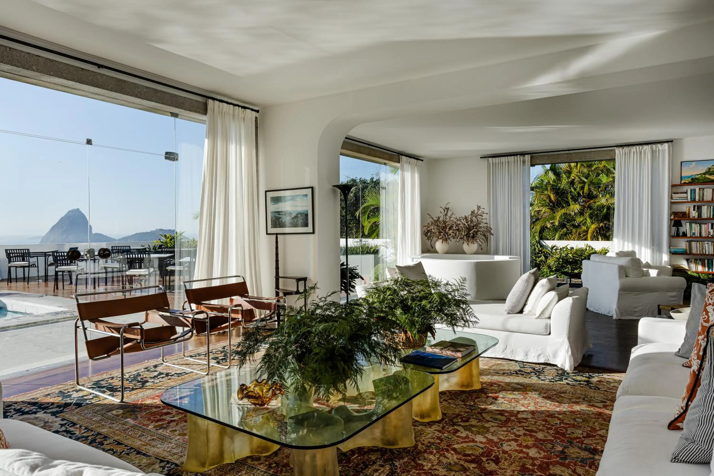 Living room in Vila Santa Teresa
